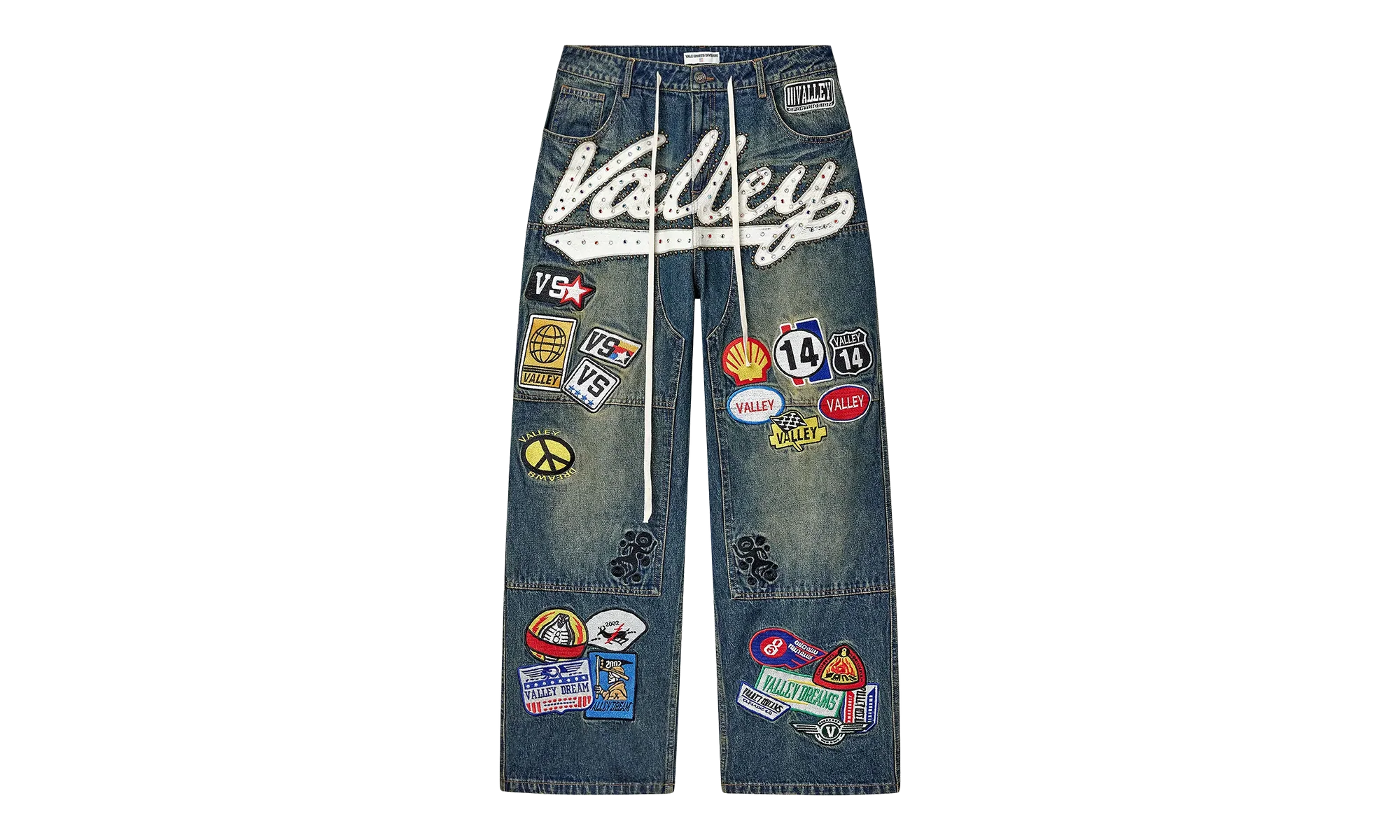 1980s Carpenters Pants "Midwash" VALE 08 001 SC BL