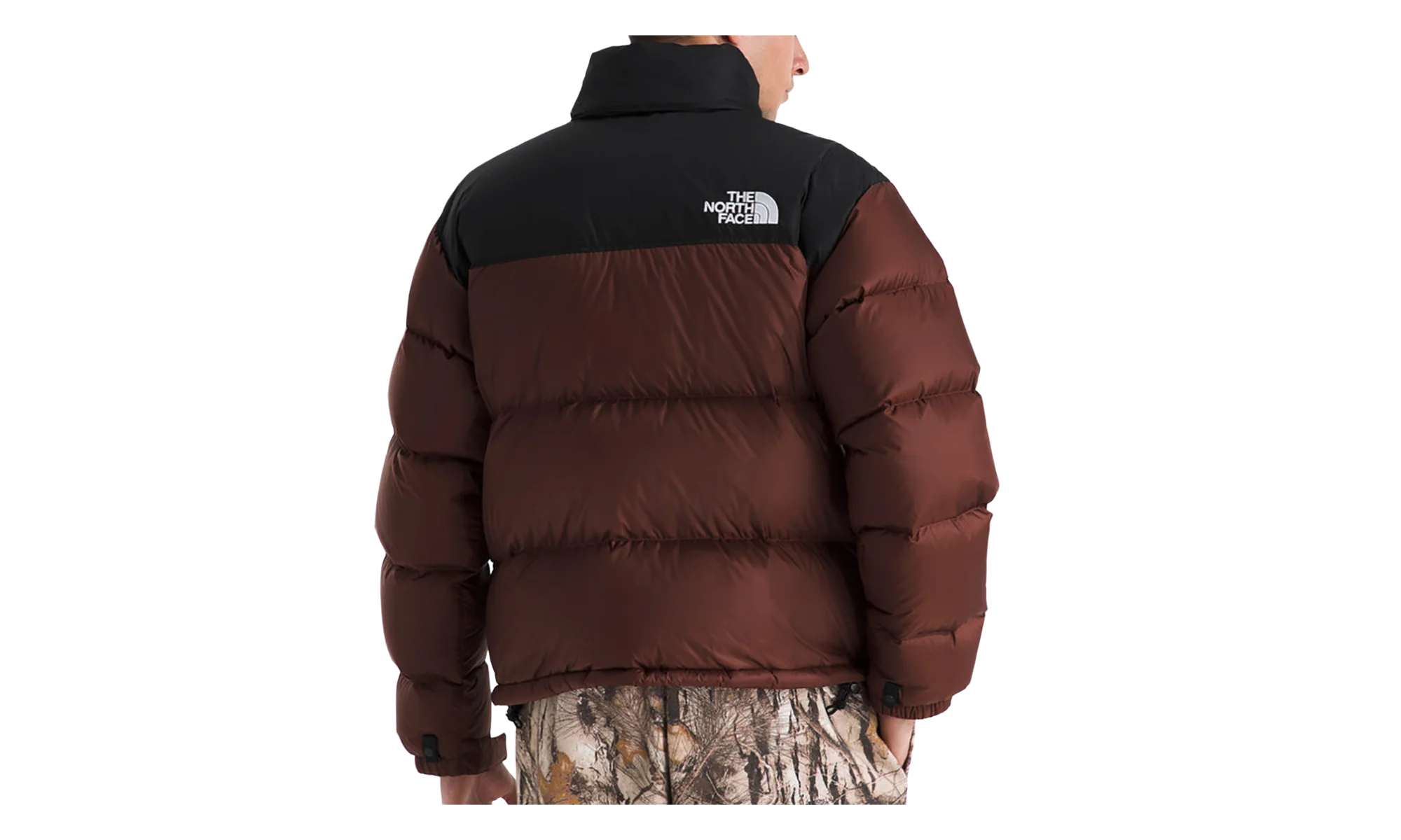 1996 Retro Nuptse Jacket "Ember Soil / TNF Black" NF0A3C8DJX7 - Image 2