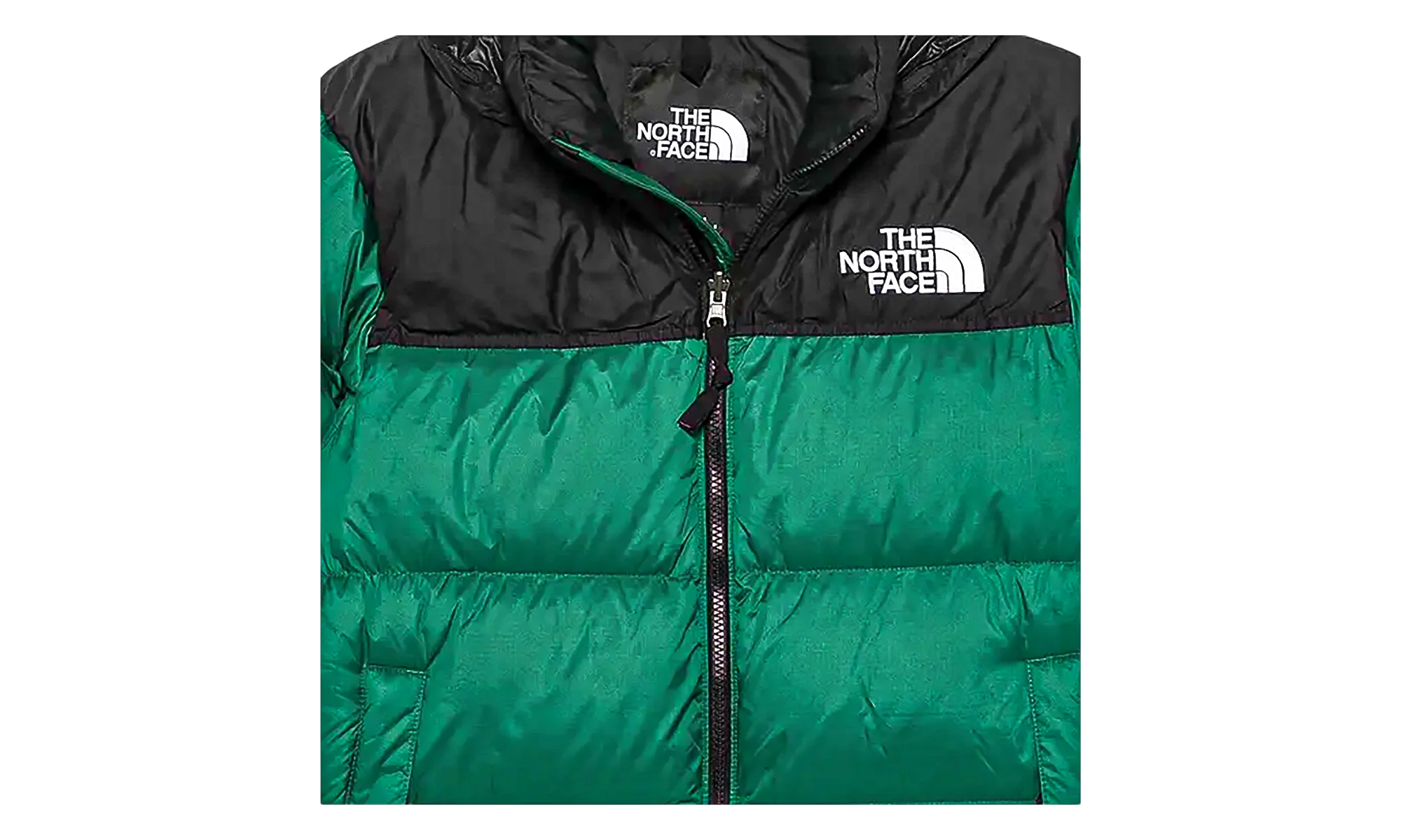 1996 Retro Nuptse Jacket WMNS "Evergreen" NF0A3XEON1 - Image 2