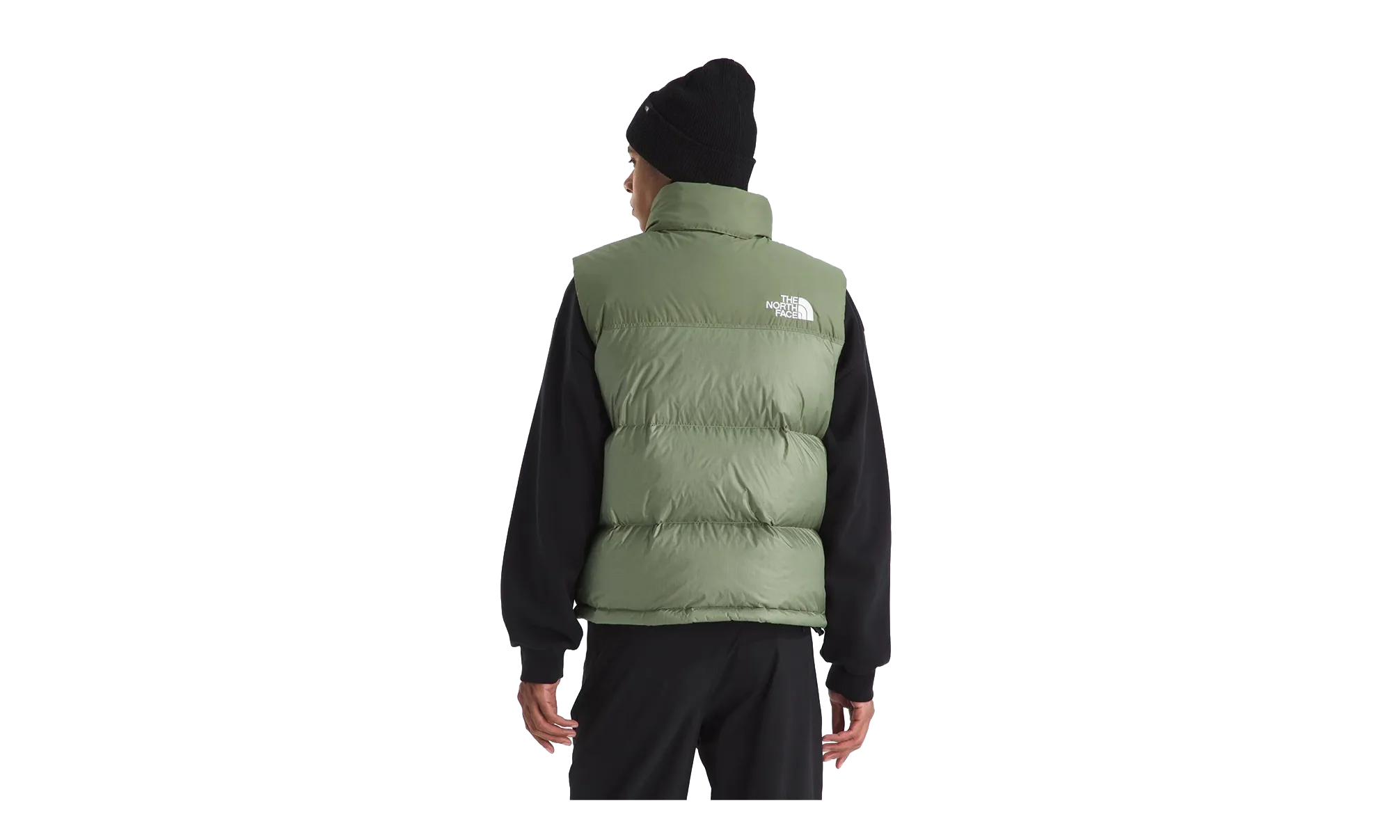 1996 Retro Nuptse Vest "Bark Mist" NF0A3JQQBO9 - Image 2
