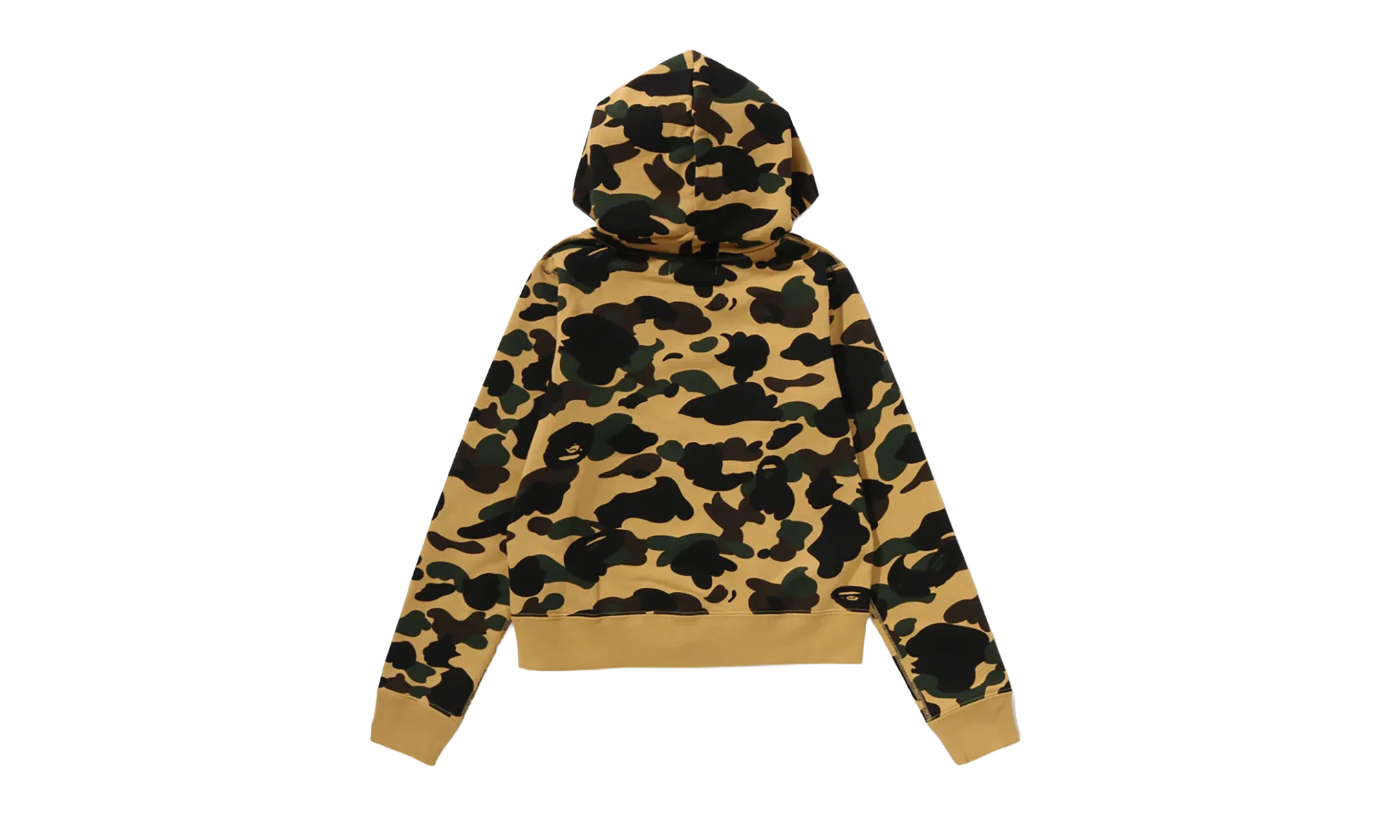 1st Camo Windstopper Shark Full Zip Hoodie "Yellow" B1CSFZHSY - Image 2