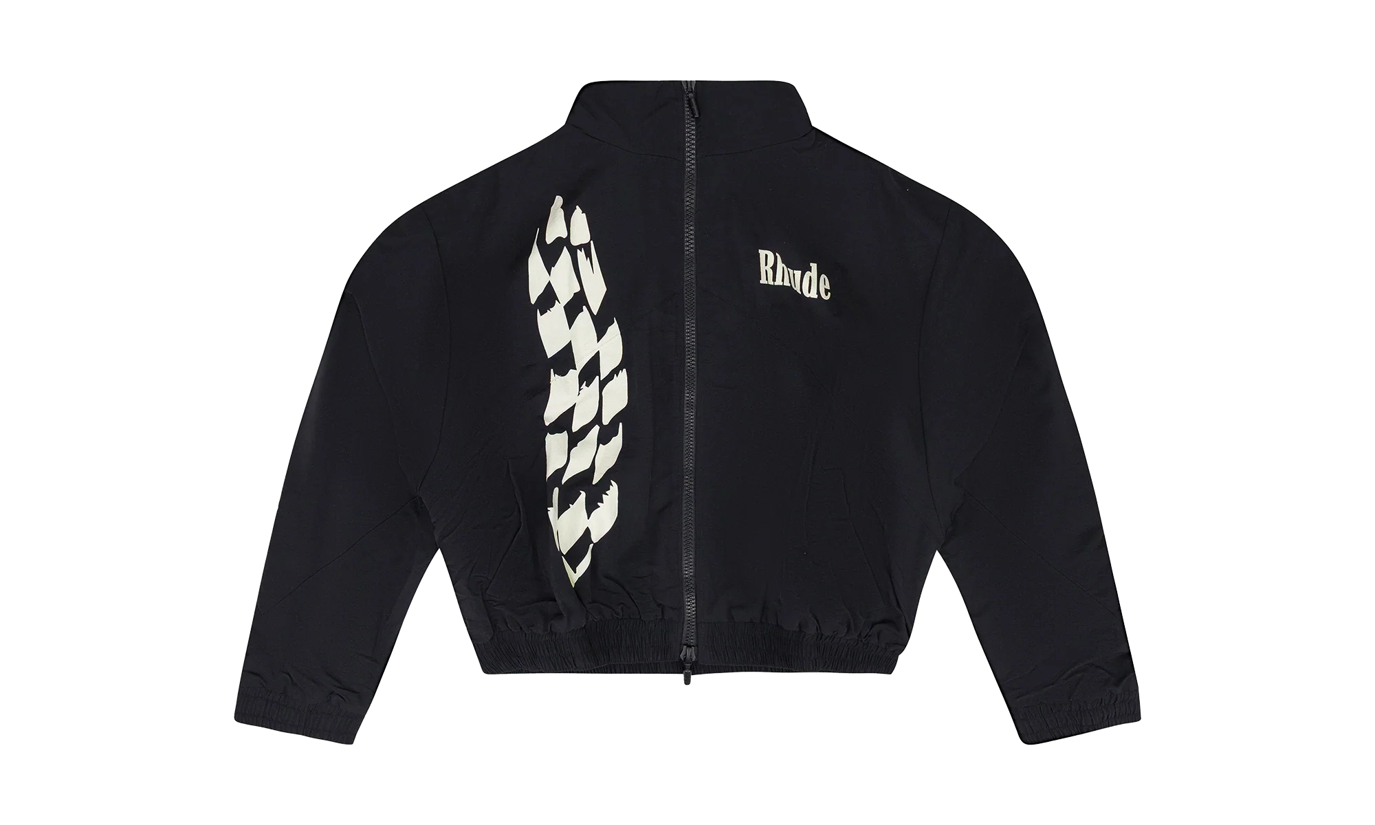 2-WAY ZIPPER TRACK JACKET "BLACK" RHU06PS20071 BLK