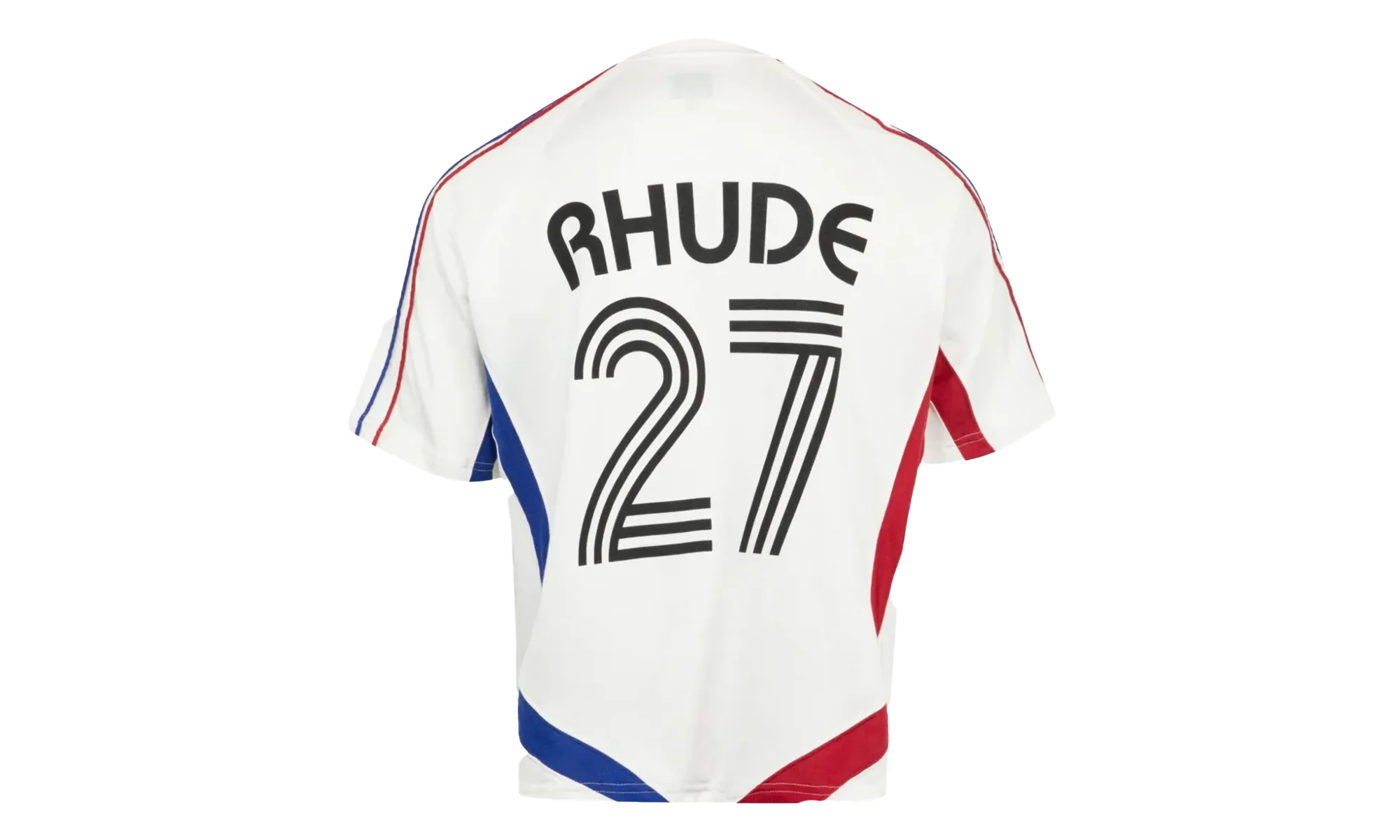 27 Jersey Tee "Off White / Navy / Red" RHSS25TT03230 - Image 2