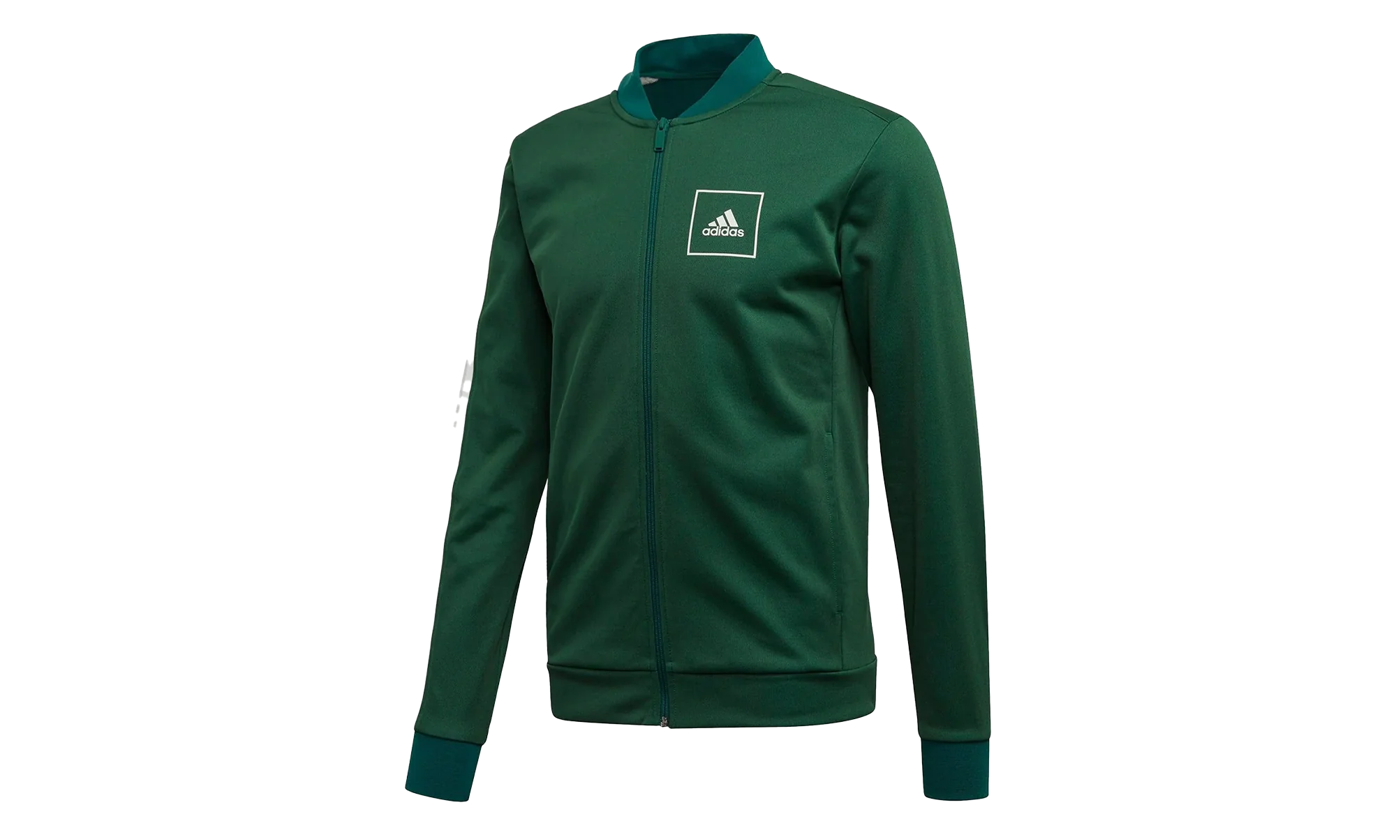 3 Stripes Pique Track Jacket "Collegiate Green" FM3451