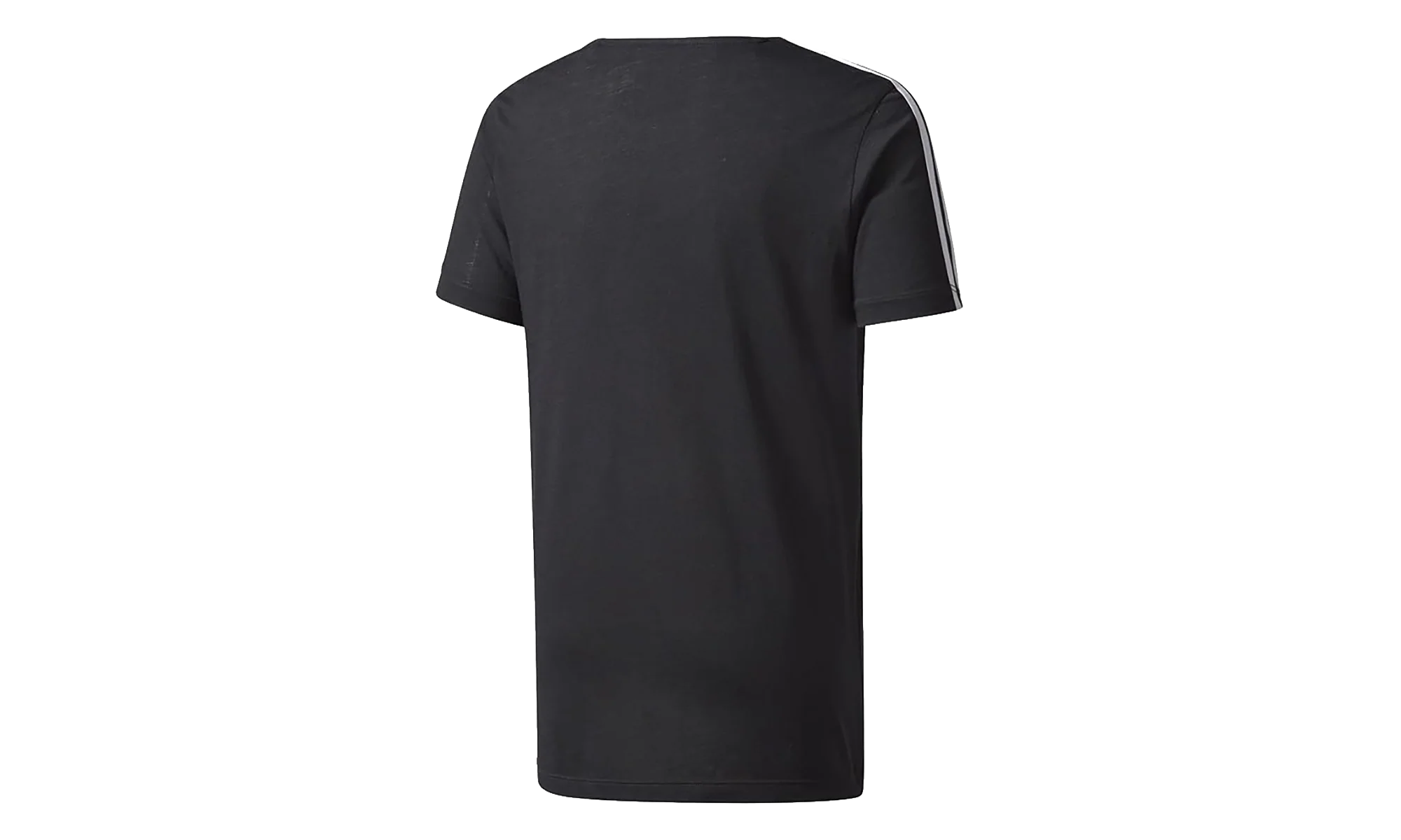 3 Stripes Tee GS "Black / White" BQ3945 - Image 2