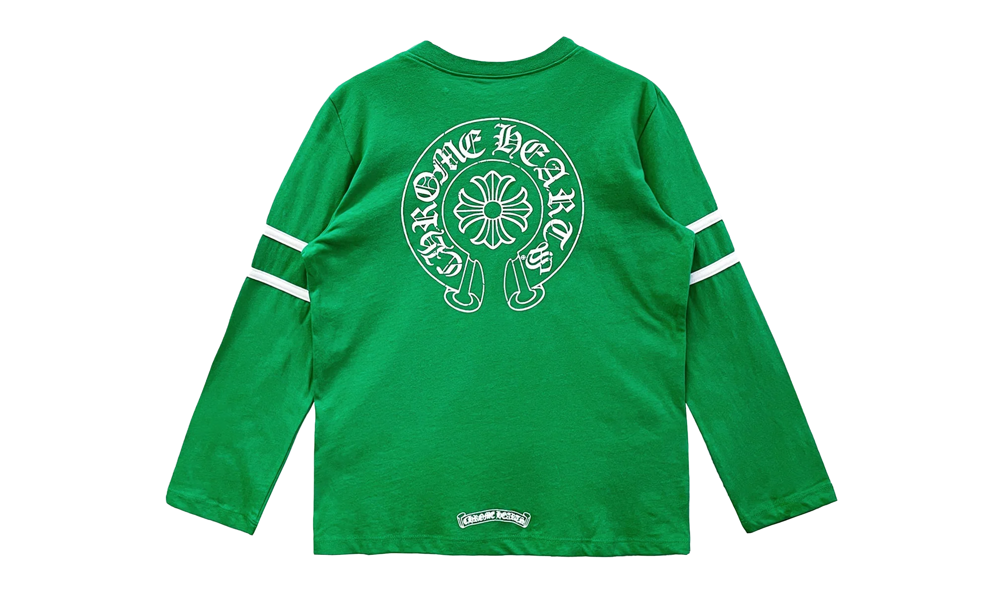 33 Horseshoe Logo Long Sleeves Tee "Green" CHRM0766 - Image 2