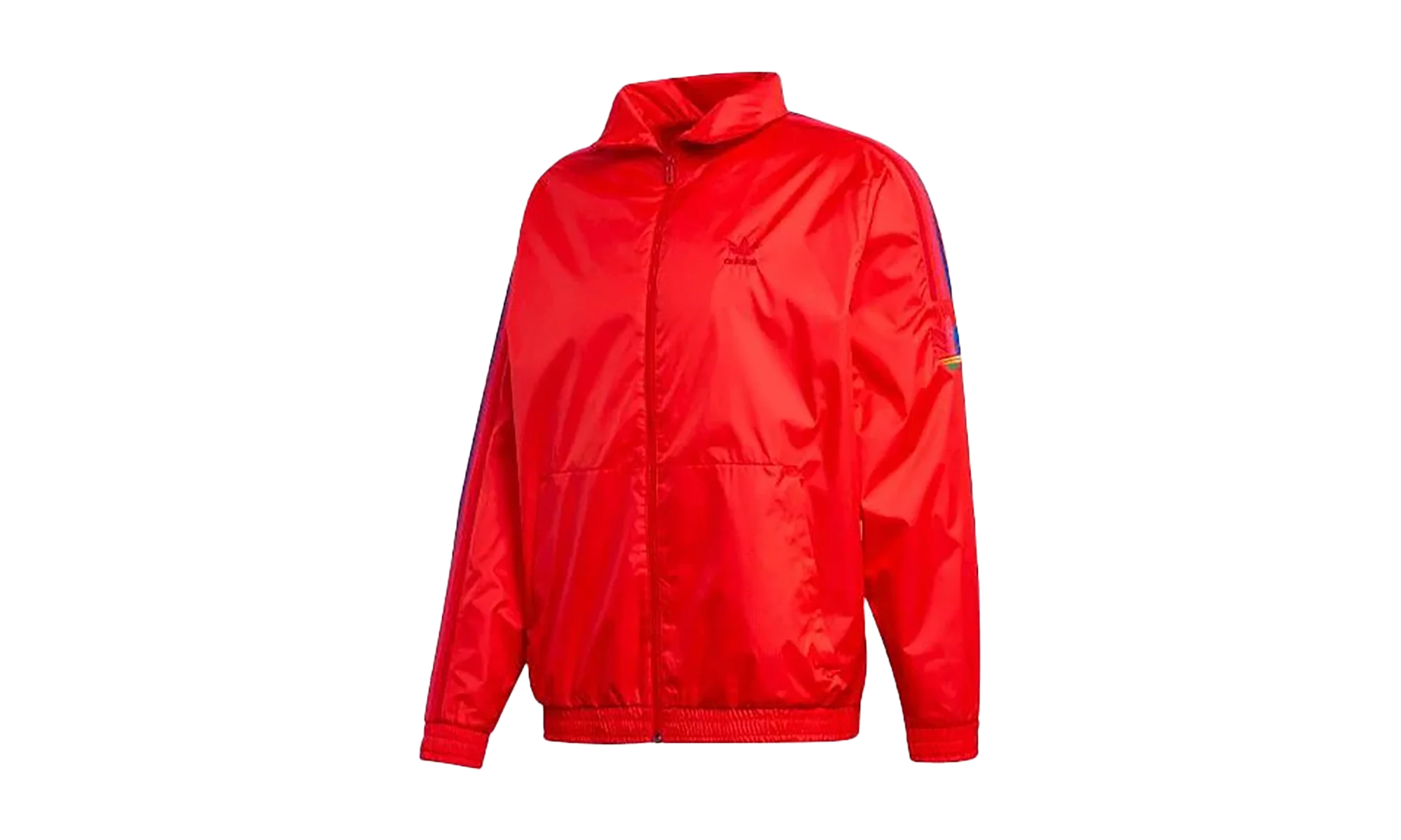 3D Trefoil 3-Stripes Track Jacket "Active Red" GE6248