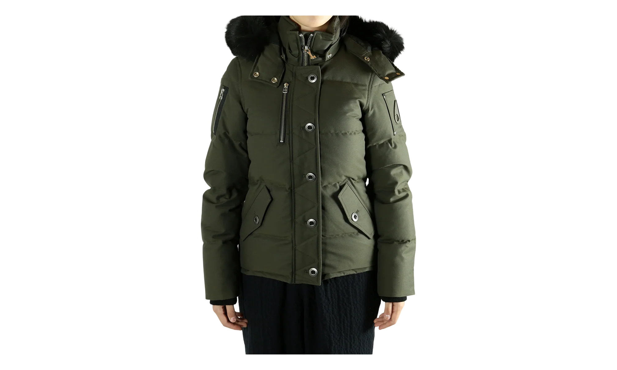 3Q LDS Jacket "Army" MK2229L3Q 775 - Image 3
