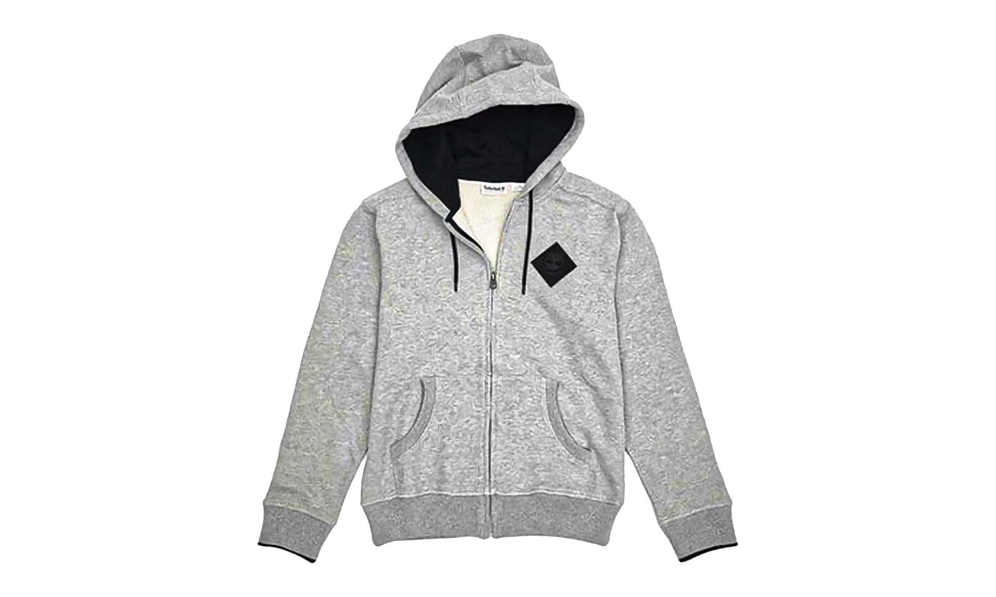 400 GM Zip Thru Hoodie "Grey / Heather" TB0A1OHN 052 - Image 3