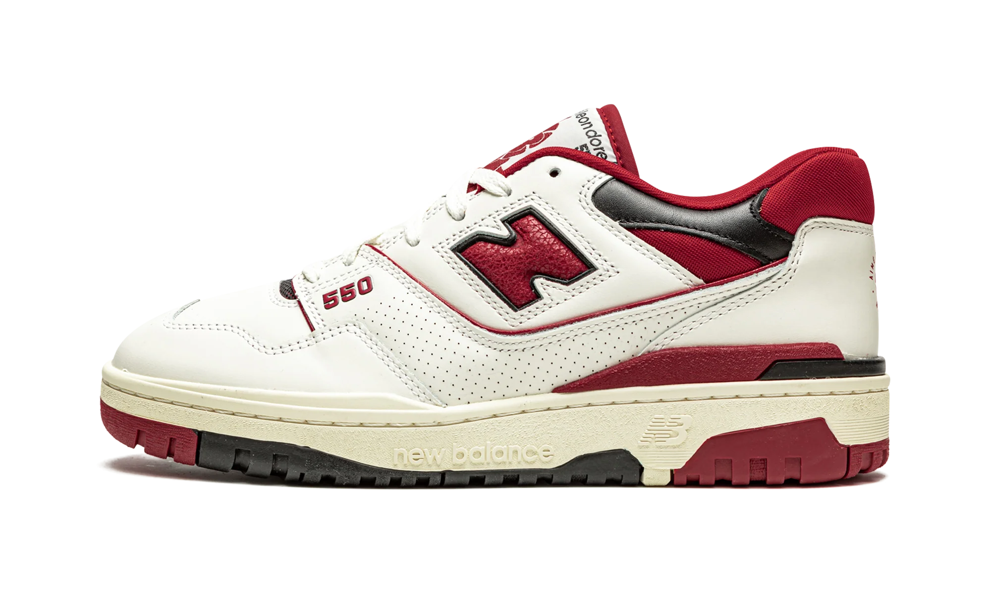 550 "Aimé Leon Dore - White / Red" BB550AE1