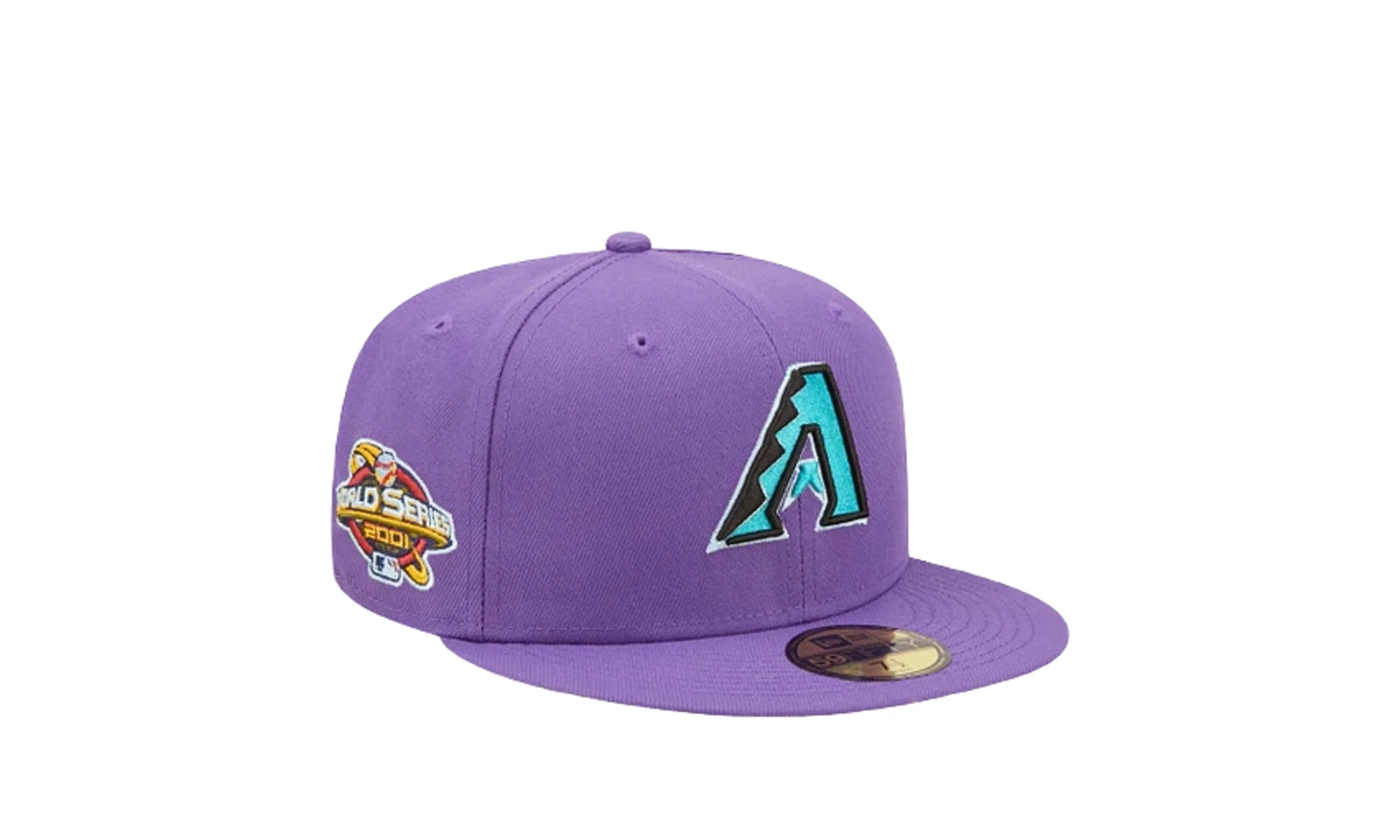 59Fifty MLB Arizona Diamondbacks Cloud Under Fitted Hat "Purple" 60243788 - Image 2