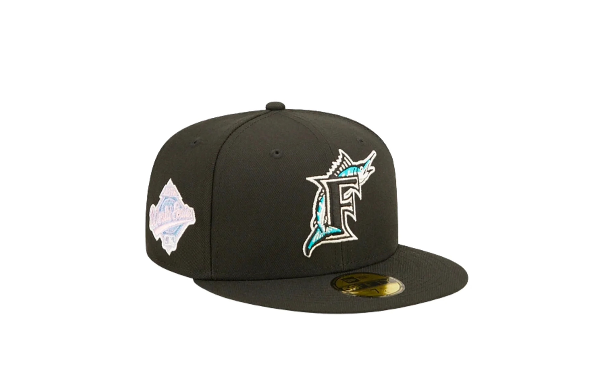 59Fifty MLB Florida Marlins Pop Sweat Fitted Hat "Black" 60243518 - Image 2