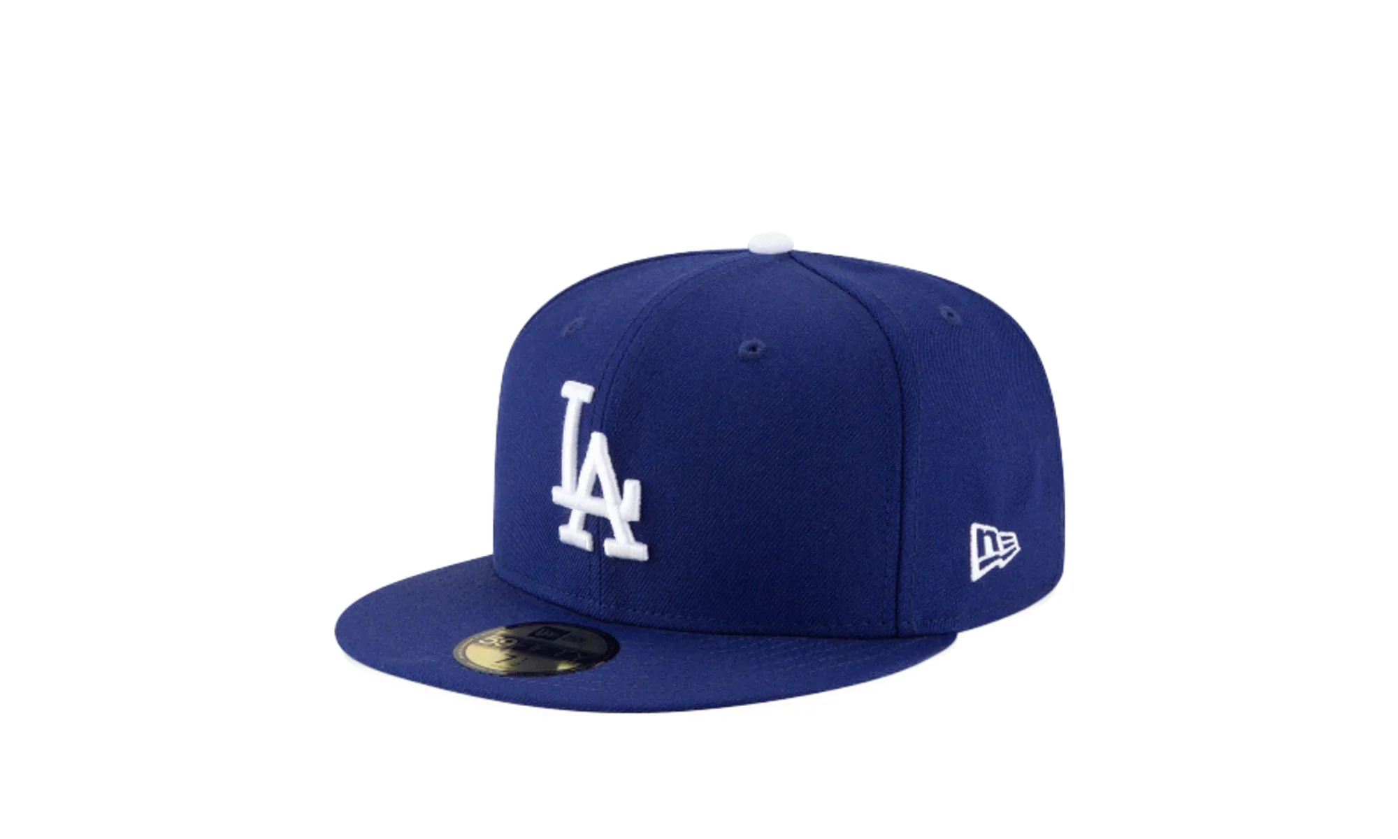 59Fifty MLB Los Angeles Dodgers Wool Royal Fitted Hat "Blue" 11941907 - Image 2