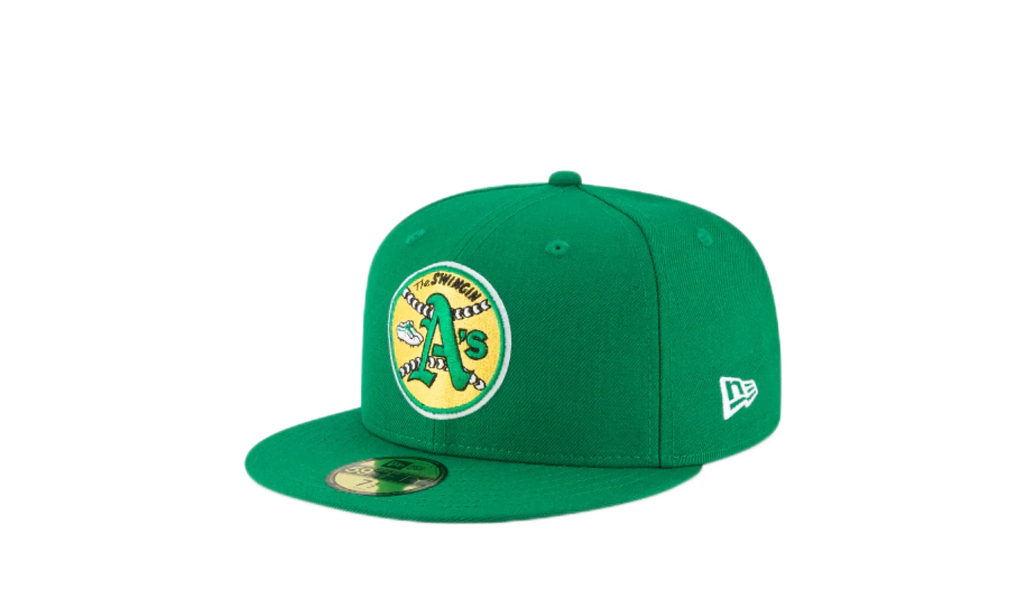 59Fifty MLB Oakland Athletics 1971 Cooperstown Fitted Hat "Green" 11590962 - Image 2