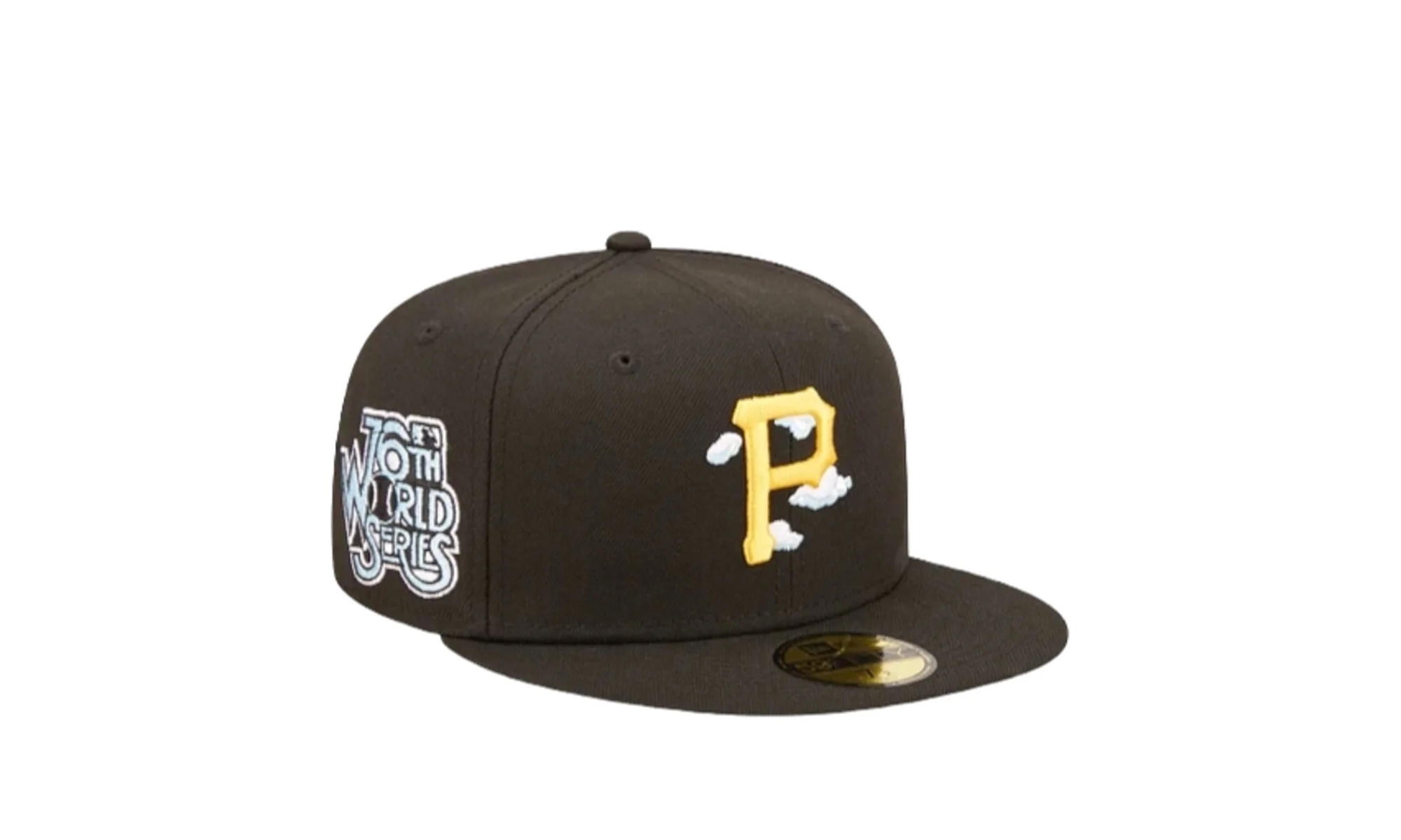 59Fifty MLB Pittsburgh Pirates Comic Cloud Fitted Hat "Black" 60243859 - Image 2