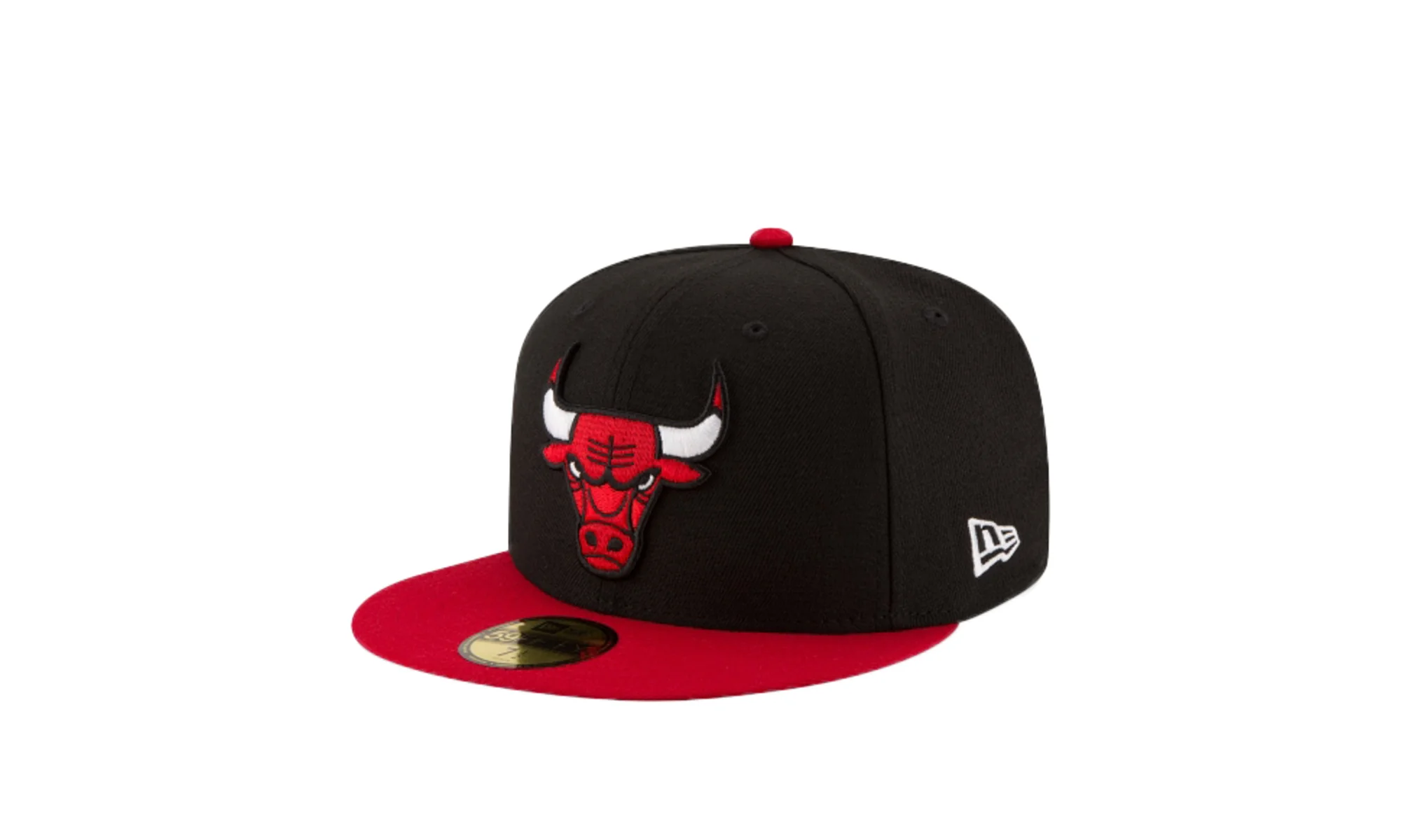 59Fifty NBA Chicago Bulls Alt 2-Tone Fitted Hat "Black" 70343698 - Image 2