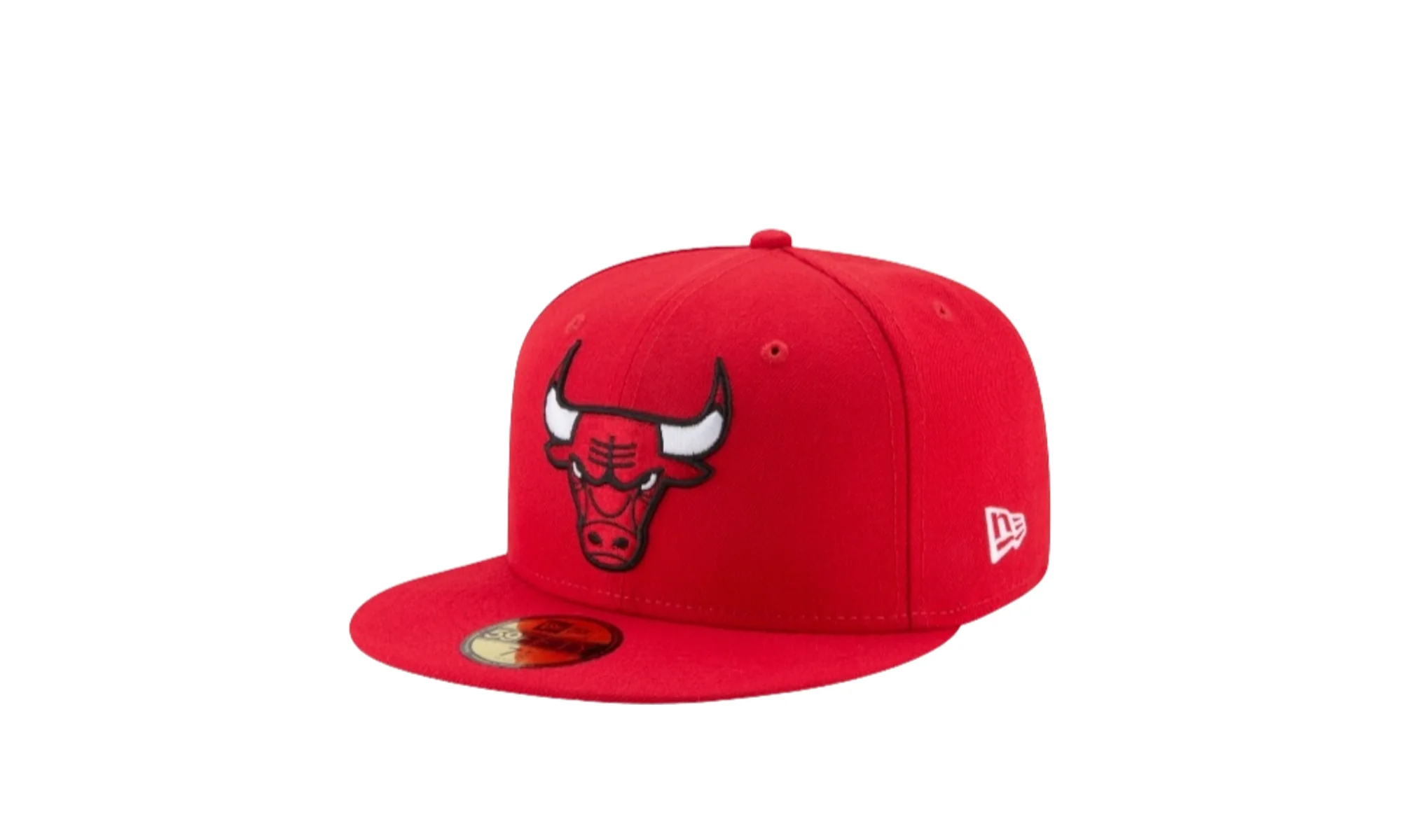 59Fifty NBA Chicago Bulls Fitted Hat "Red" 70343295 - Image 2
