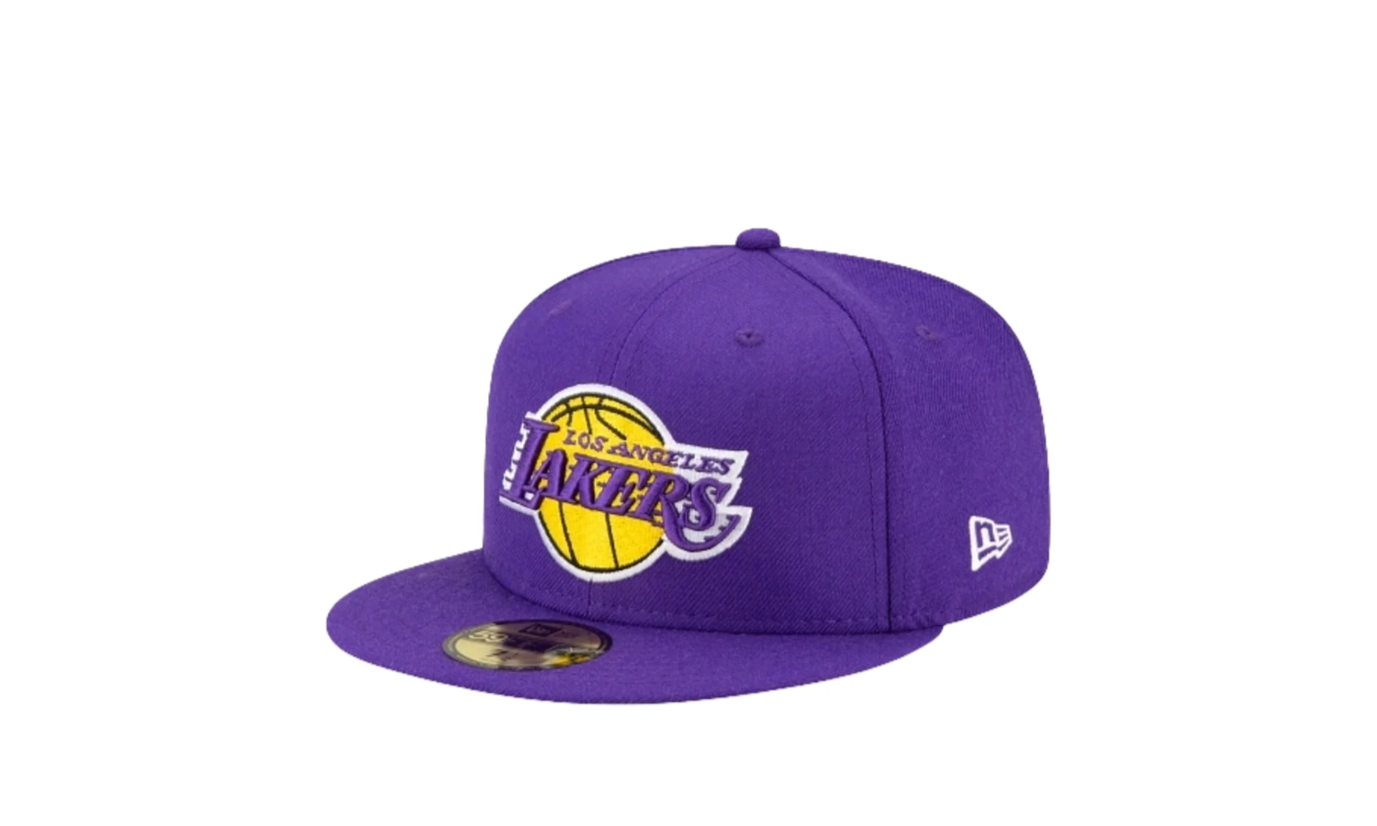 59Fifty NBA Los Angeles Lakers Icy Side Patch Fitted Hat "Purple" 60180898 - Image 2