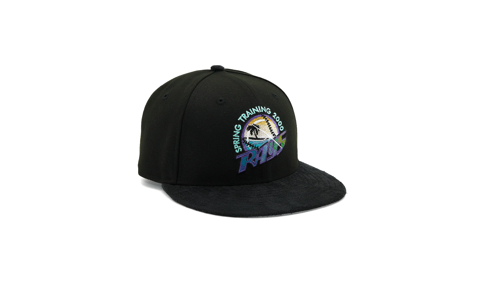 59Fifty Tampa Bay Devil Rays "2000 Spring Training - Suede Visor" 70907626 - Image 2