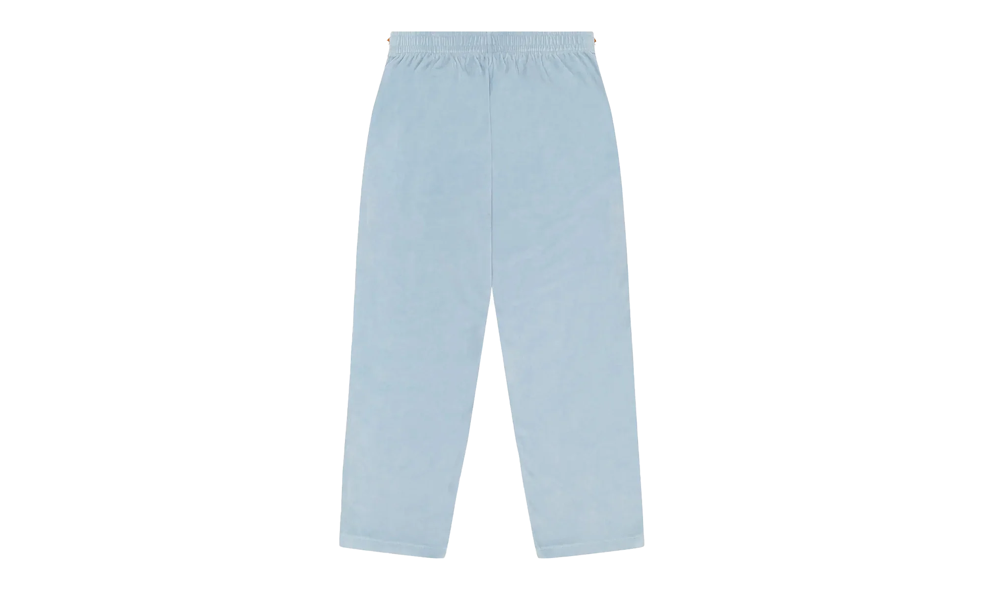5Q Zip Velour Warmup Track Pants "Light Blue" DT434 - Image 2