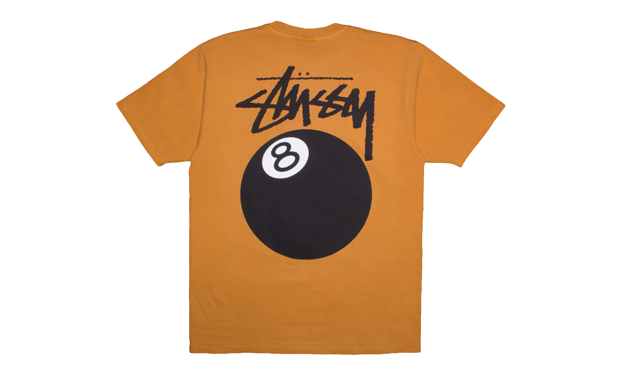 8 Ball Pigment Dyed Tee "Orange" STUS378 - Image 2
