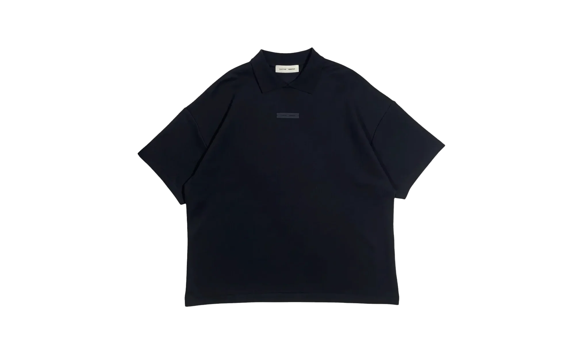 90’S Fit Pique Crewneck "Jet Black" 125SP254400F