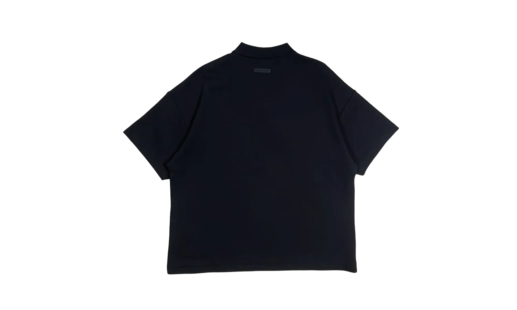 90’S Fit Pique Crewneck "Jet Black" 125SP254400F - Image 2