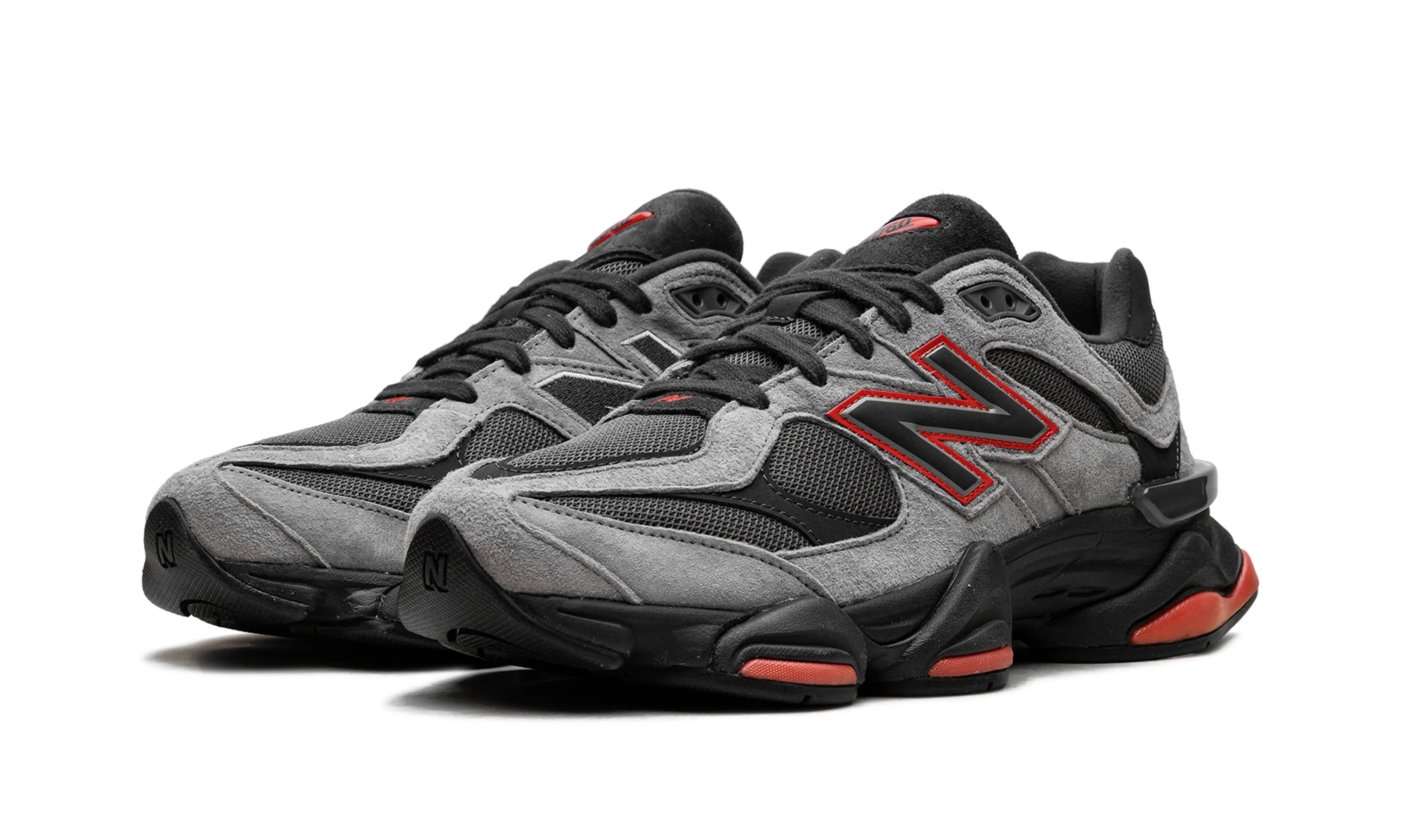 9060 "JD Sports Exclusive - Grey Black Red" U9060jbo - Image 2