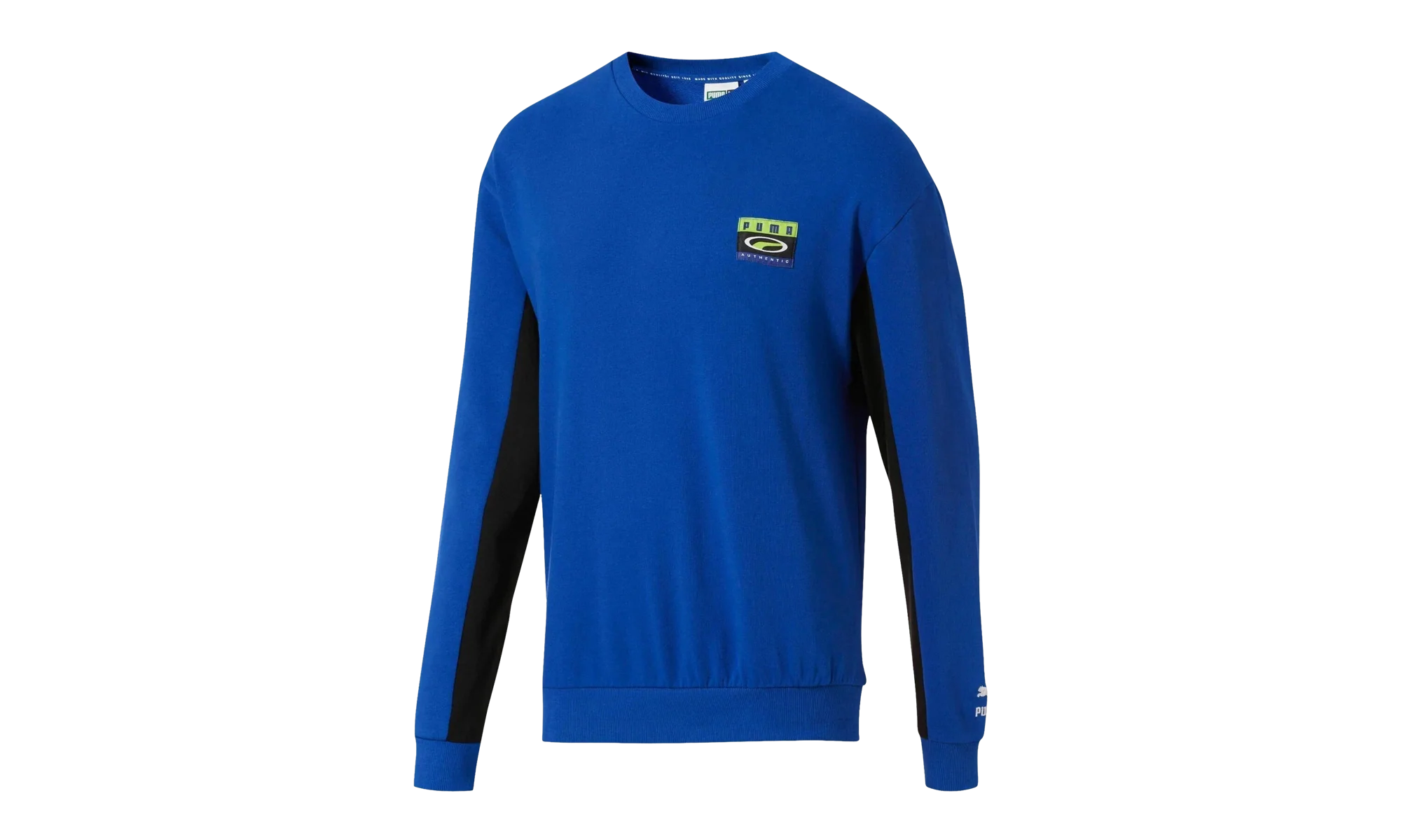 90s Retro Crewneck Sweatshirt "Blue" 578913 03
