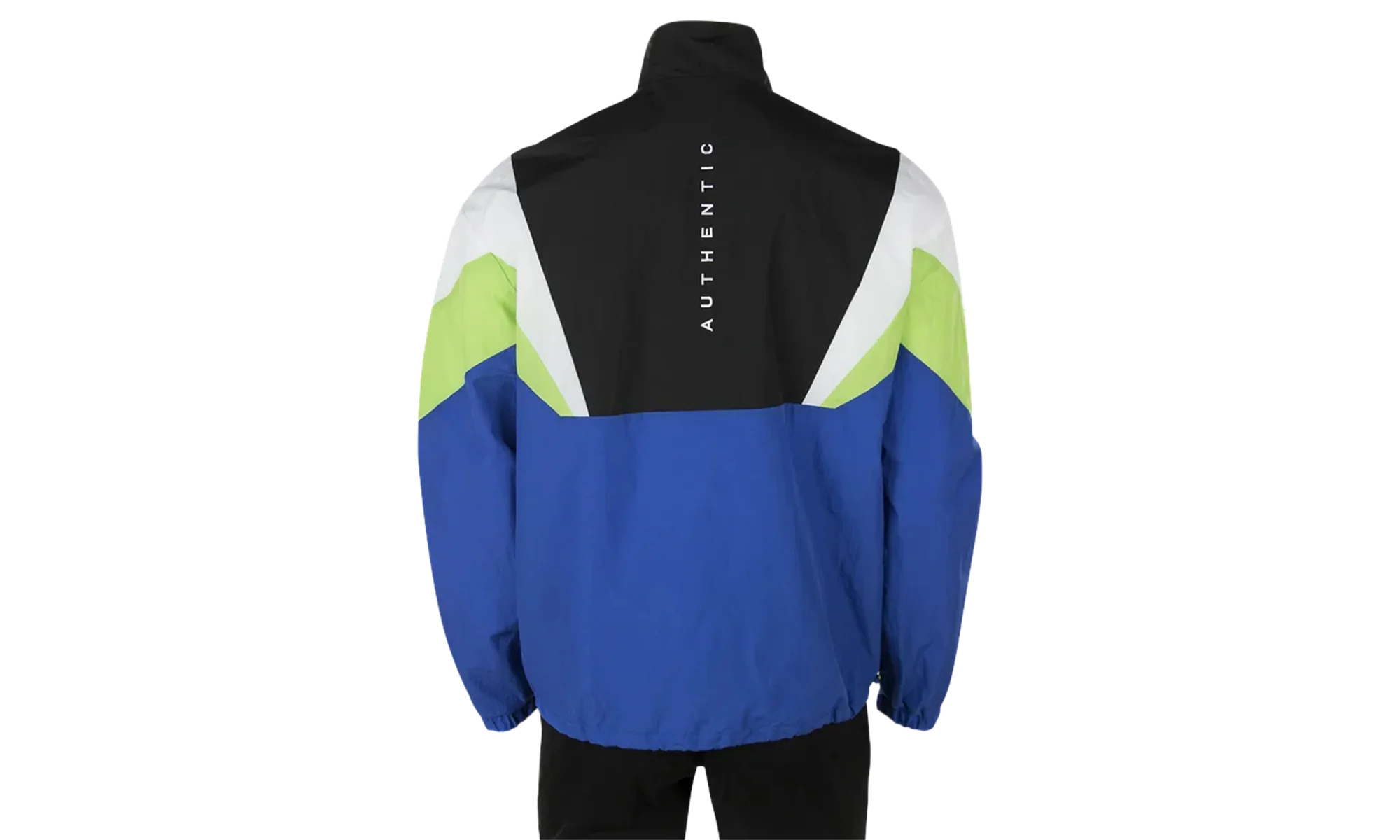 90s Retro Woven Jacket "Blue" 578910 03 - Image 2