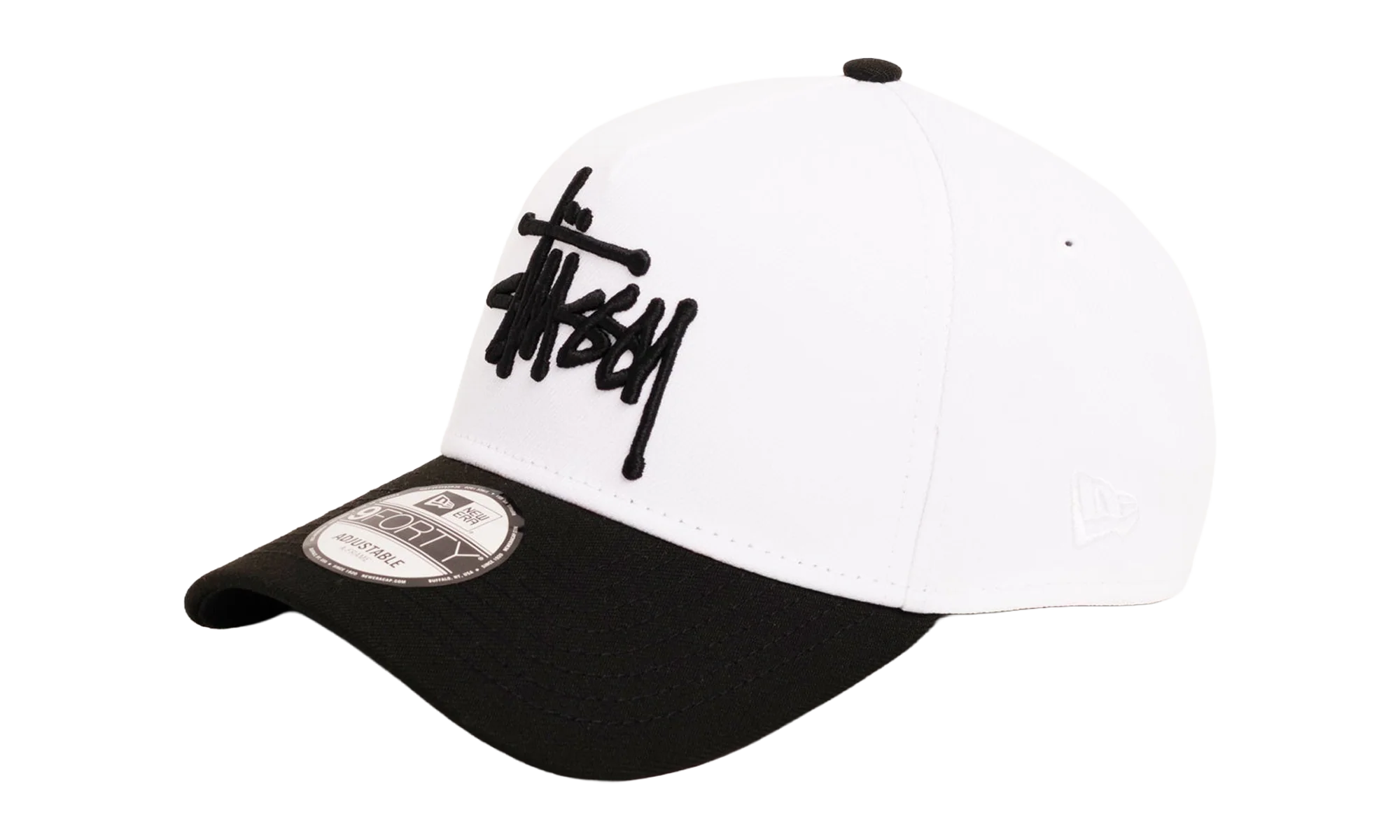 9FORTY BASIC SNAPBACK "White/Black" STUS399 - Image 2