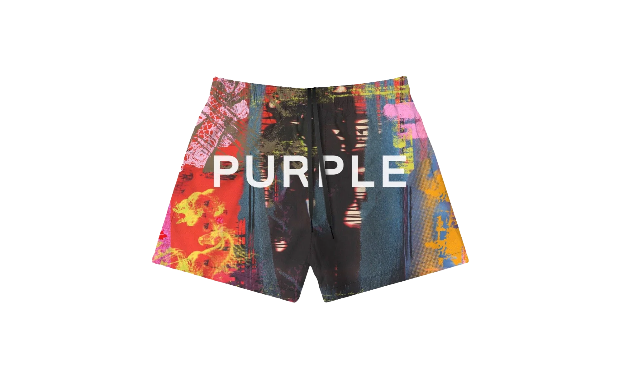 Abstract Swim Shorts "Multicolor" P504 PMAB225