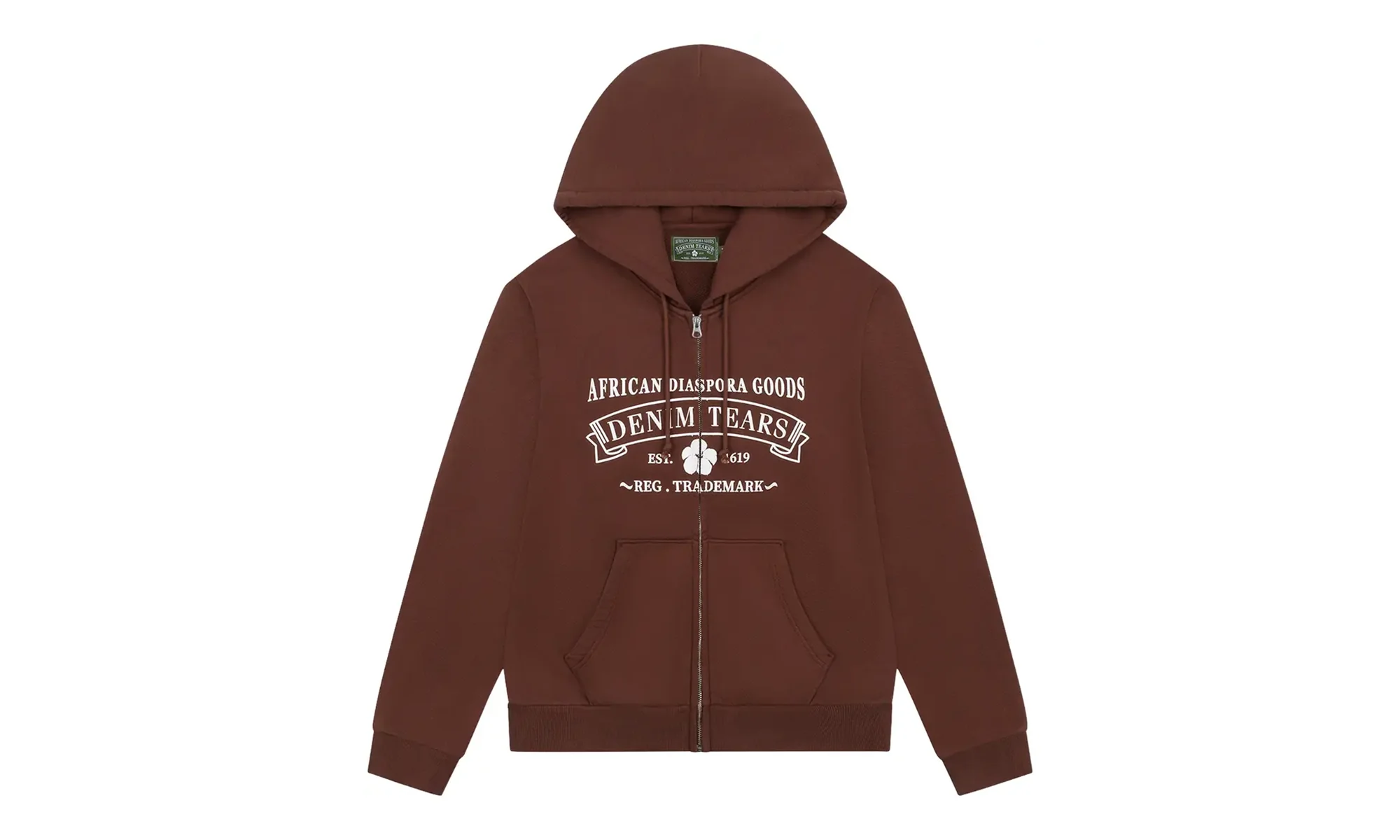 ADG Zip Hoodie "Brown" DT277
