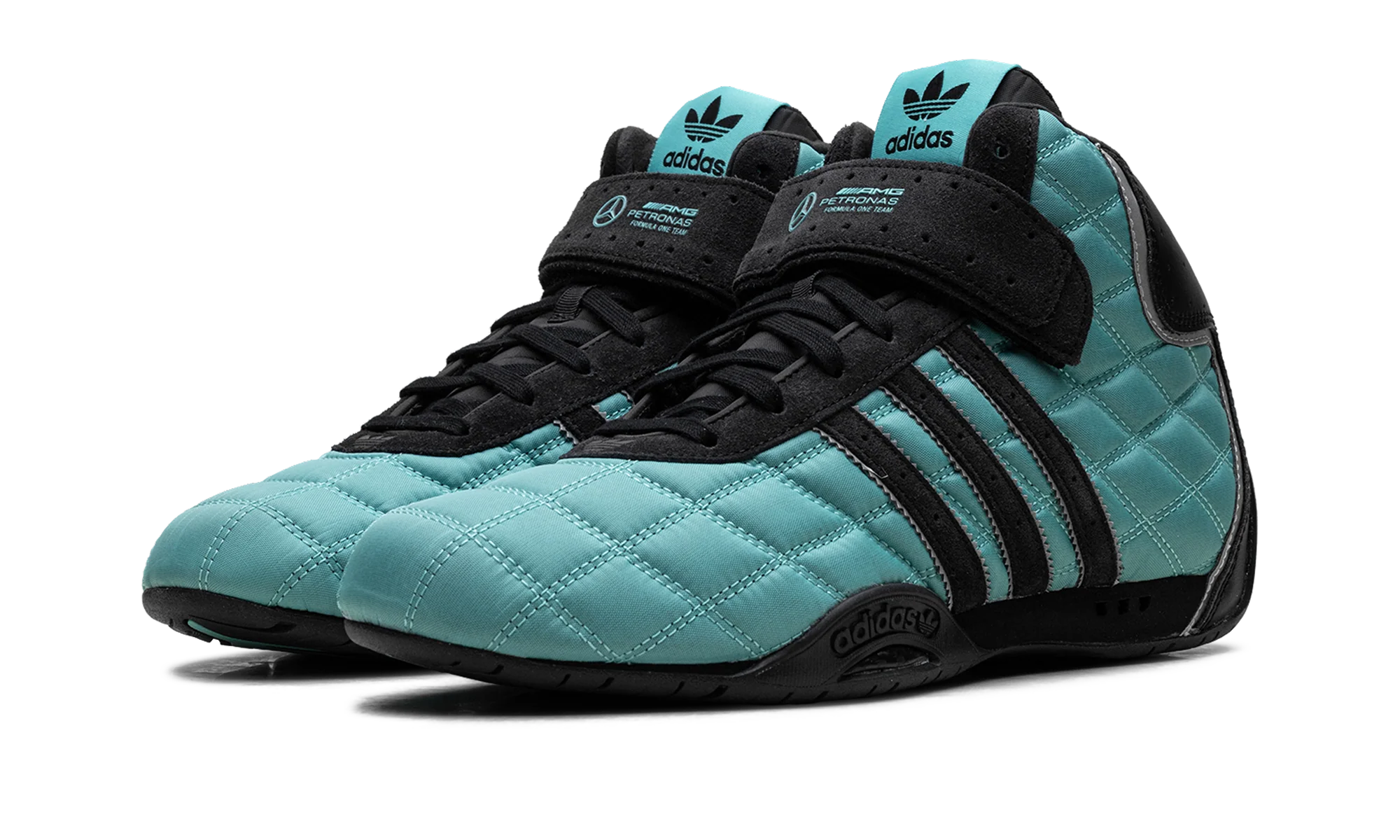Adi Racer High "Mercedes-AMG Petronas Formula One Team - Semi Mint Rush" JQ1779 - Image 2