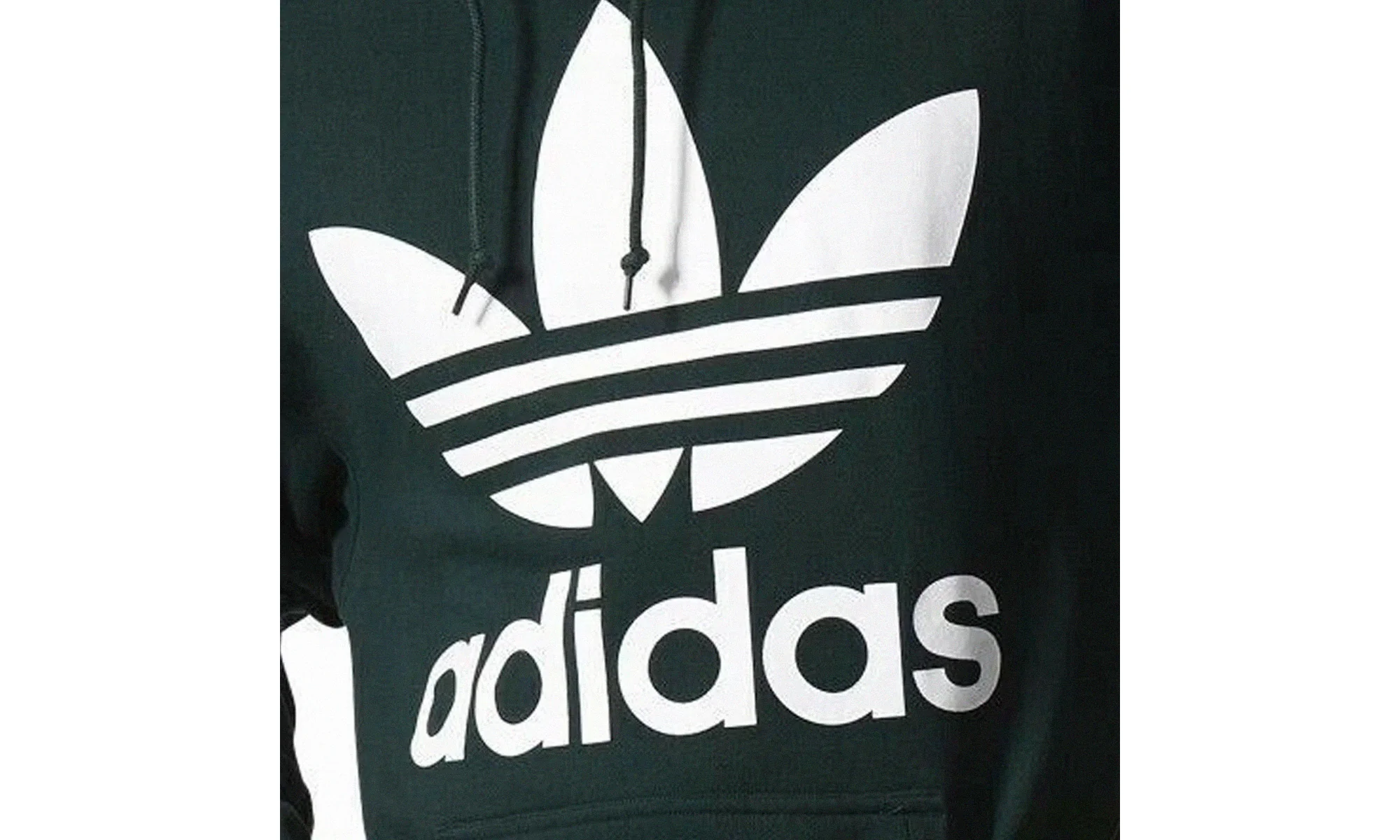 Adicolor Trefoil Hoodie "Green Night" BQ1871 - Image 2