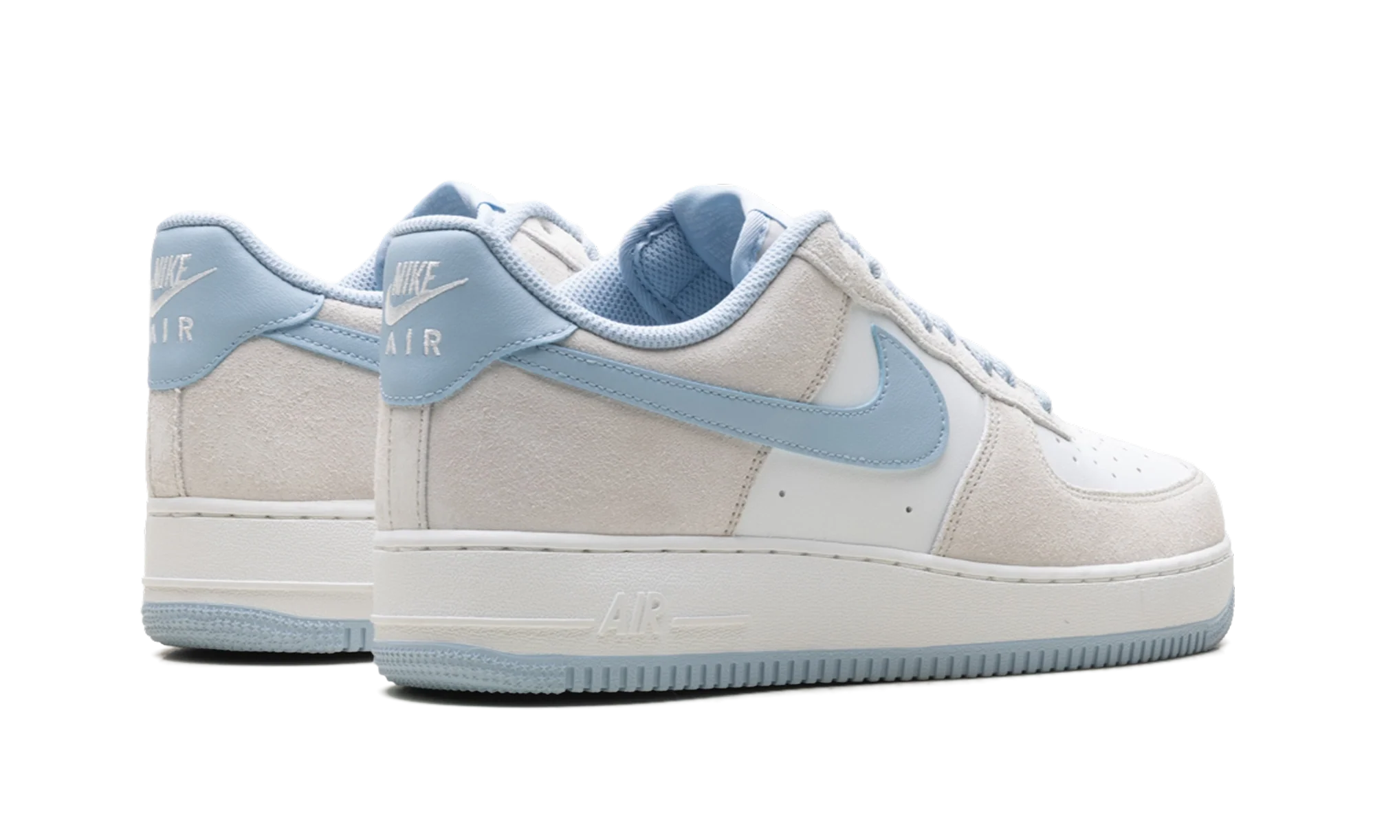 Air Force 1 '07 LV8 "Light Bone Light Armory Blue" FQ8714 005 - Image 3