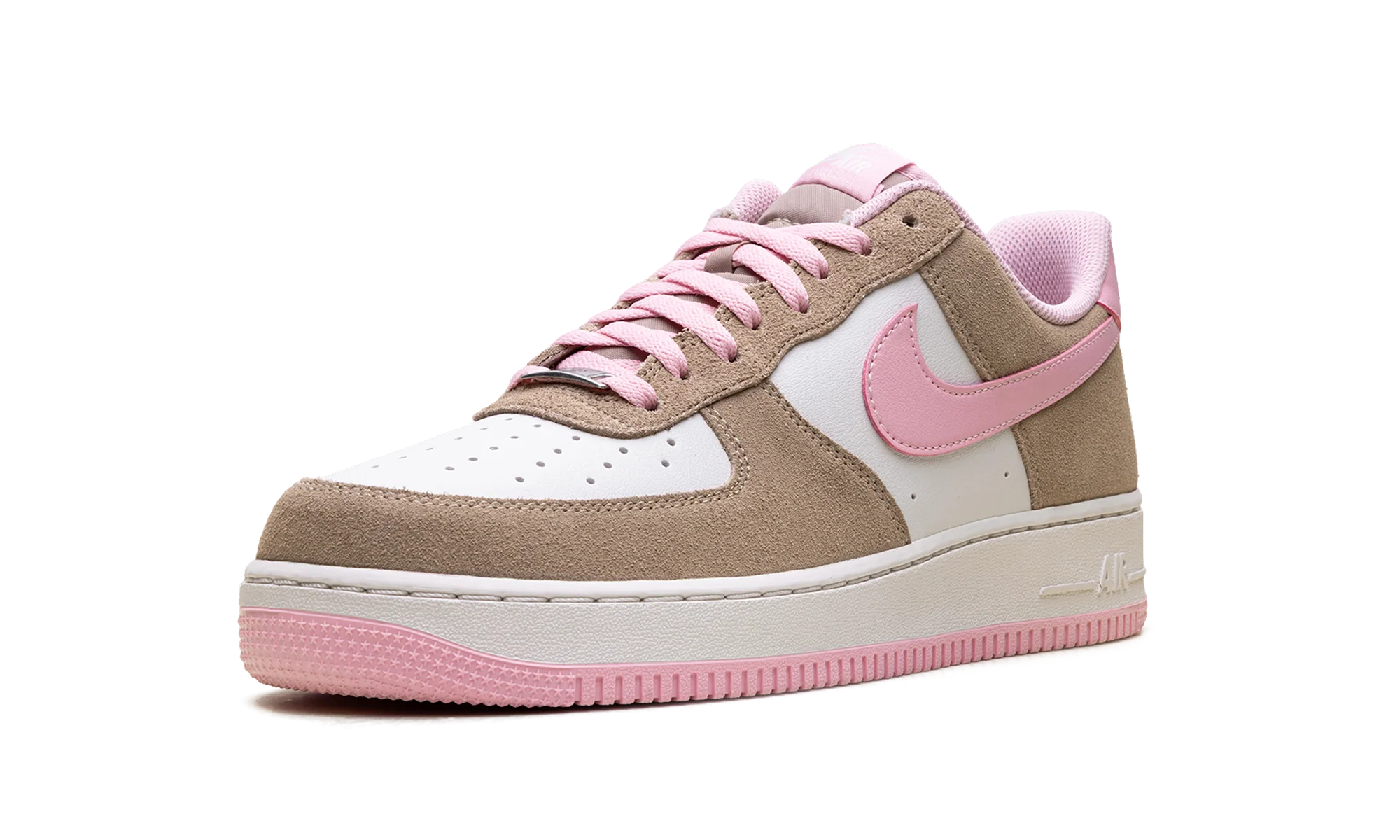 Air Force 1 '07 LV8 "Rattan Phantom / Medium Soft Pink" FQ8714 202 - Image 4
