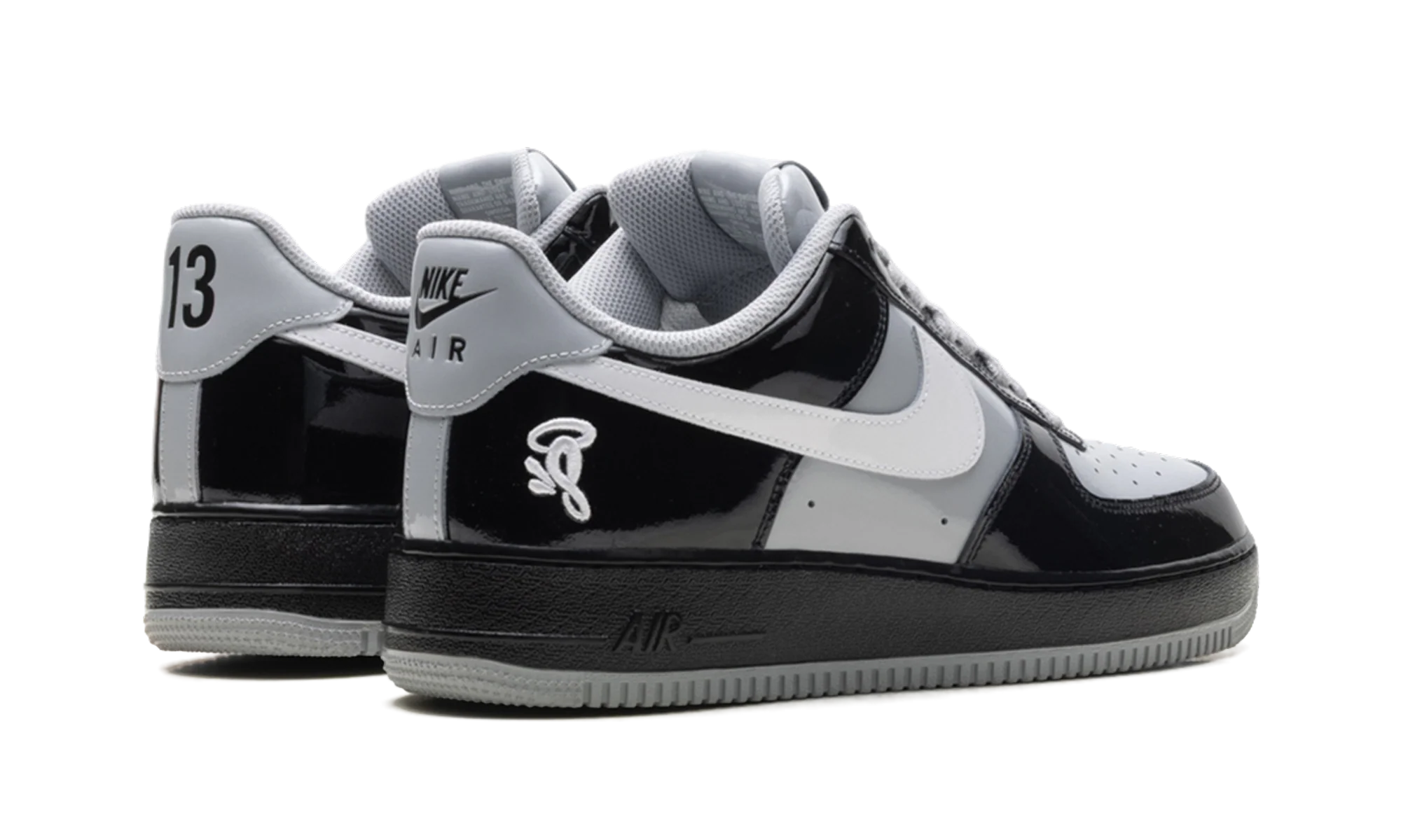 Air Force 1 Low "Central Cee - Black / Smoke Grey" IO9974 010 - Image 3
