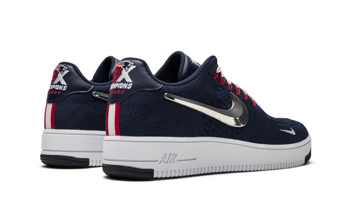 Air Force 1 Ultra Flyknit Low NE QS "Patriots 6x Champs" CU9335 400 - Image 3