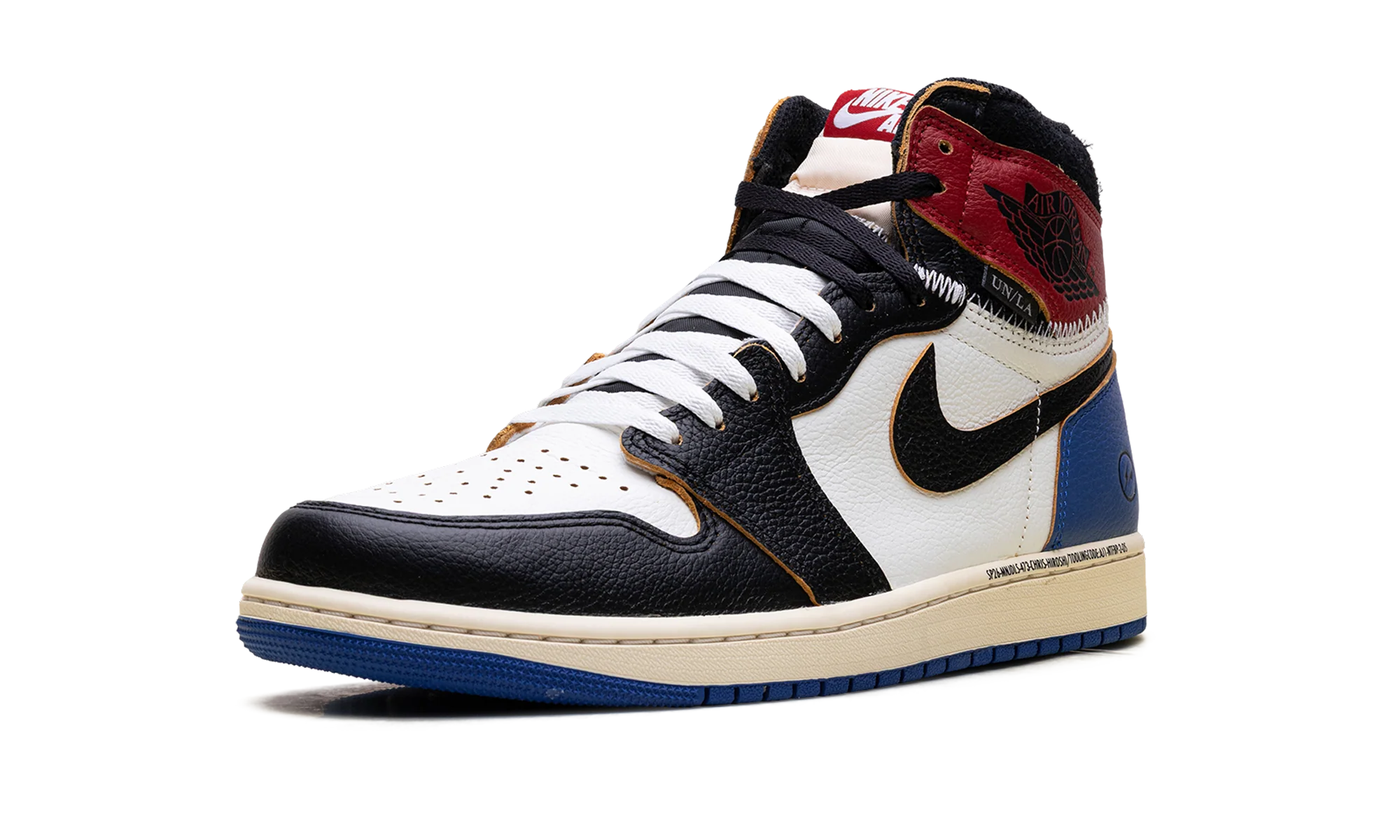 Air Jordan 1 "Fragment Design - Union LA - Varsity Red" IO7847 002 - Image 4