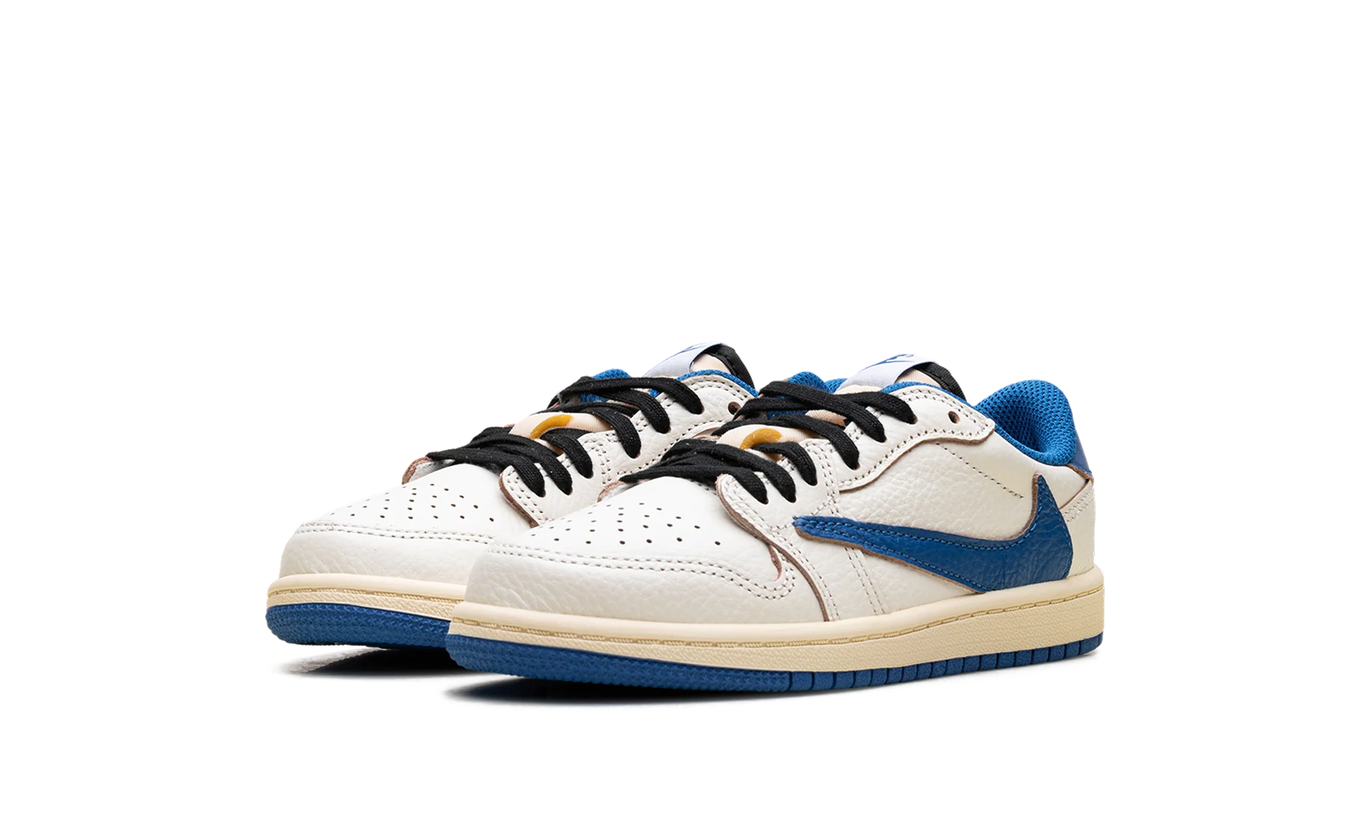 Air Jordan 1 Low PS "Travis Scott - Fragment - Sail" DO5442 104 - Image 2