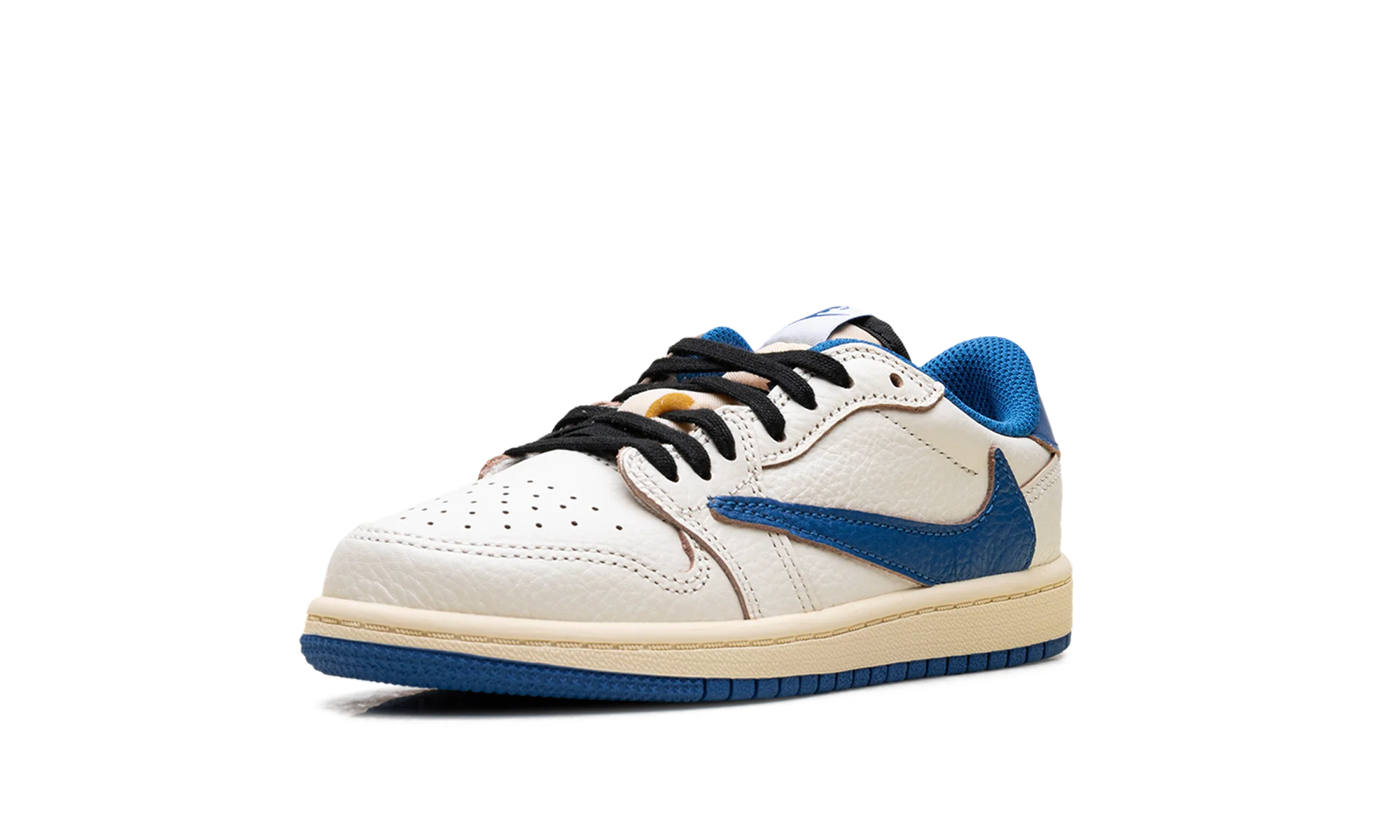 Air Jordan 1 Low PS "Travis Scott - Fragment - Sail" DO5442 104 - Image 4
