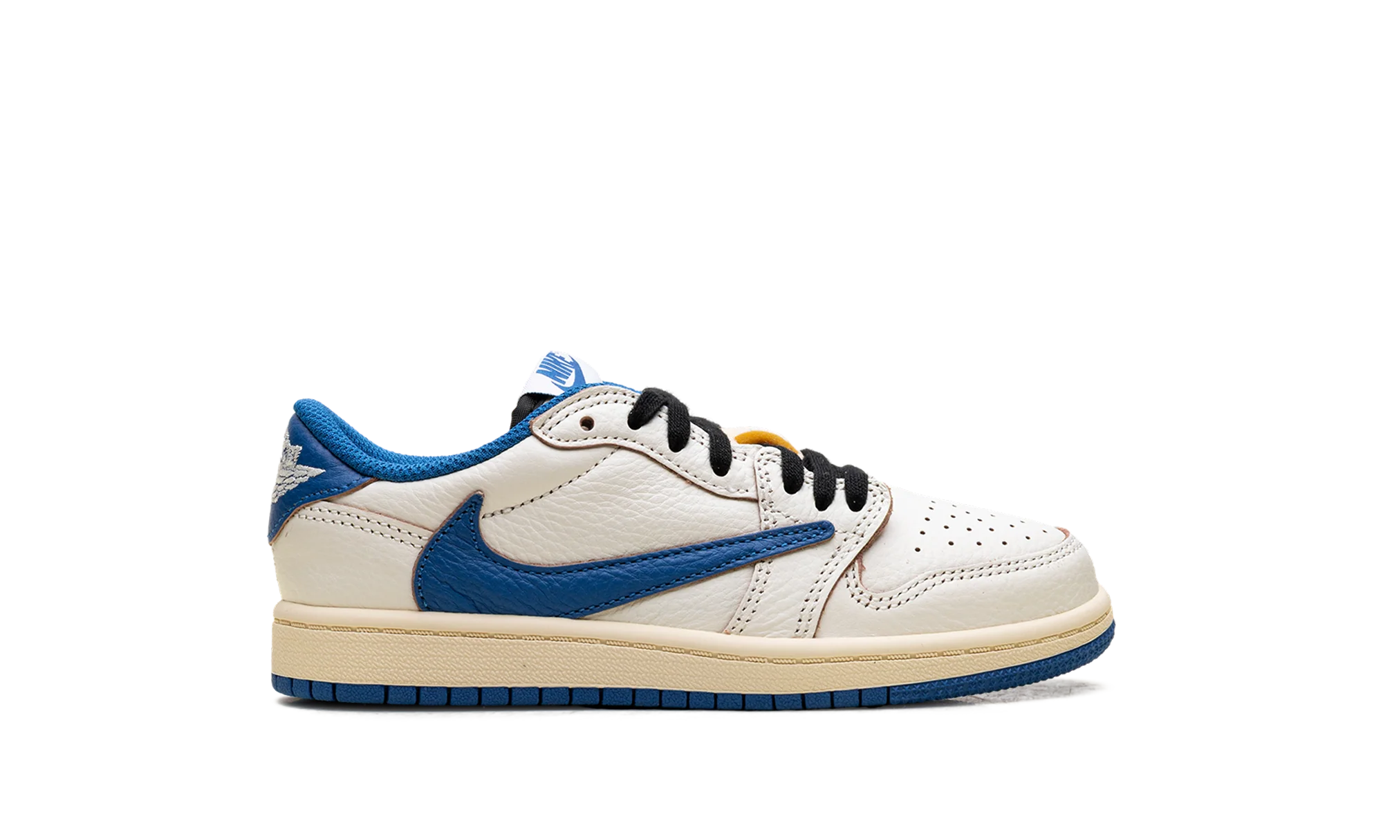 Air Jordan 1 Low PS "Travis Scott - Fragment - Sail" DO5442 104 - Image 6