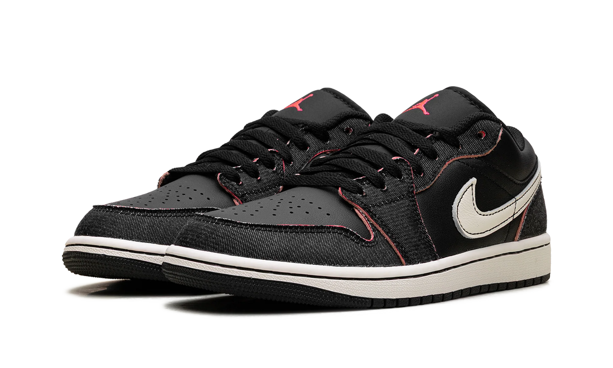 Air Jordan 1 Low SE "Black/Black/Racer Pink/Pale Ivory" IR0842 010 - Image 2