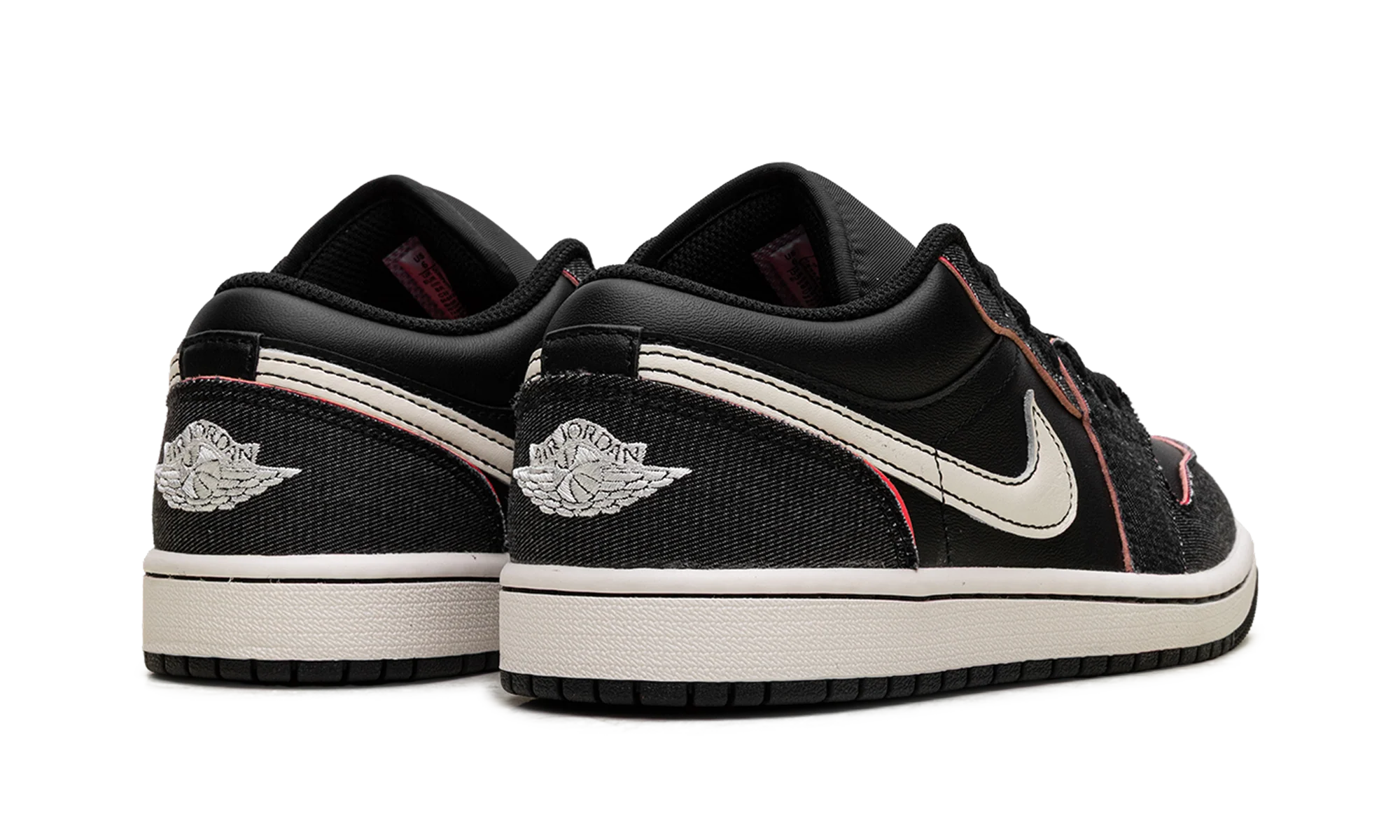 Air Jordan 1 Low SE "Black/Black/Racer Pink/Pale Ivory" IR0842 010 - Image 3