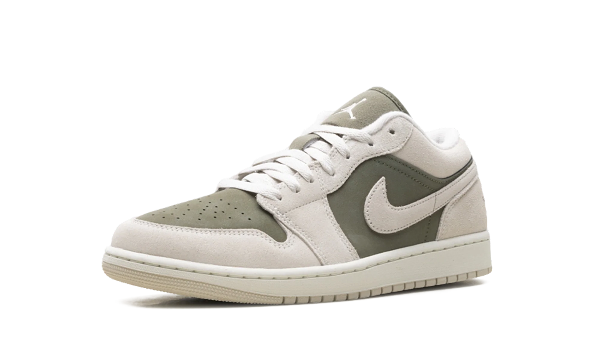 Air Jordan 1 Low SE "Medium Olive Sail" HV4089 201 - Image 4