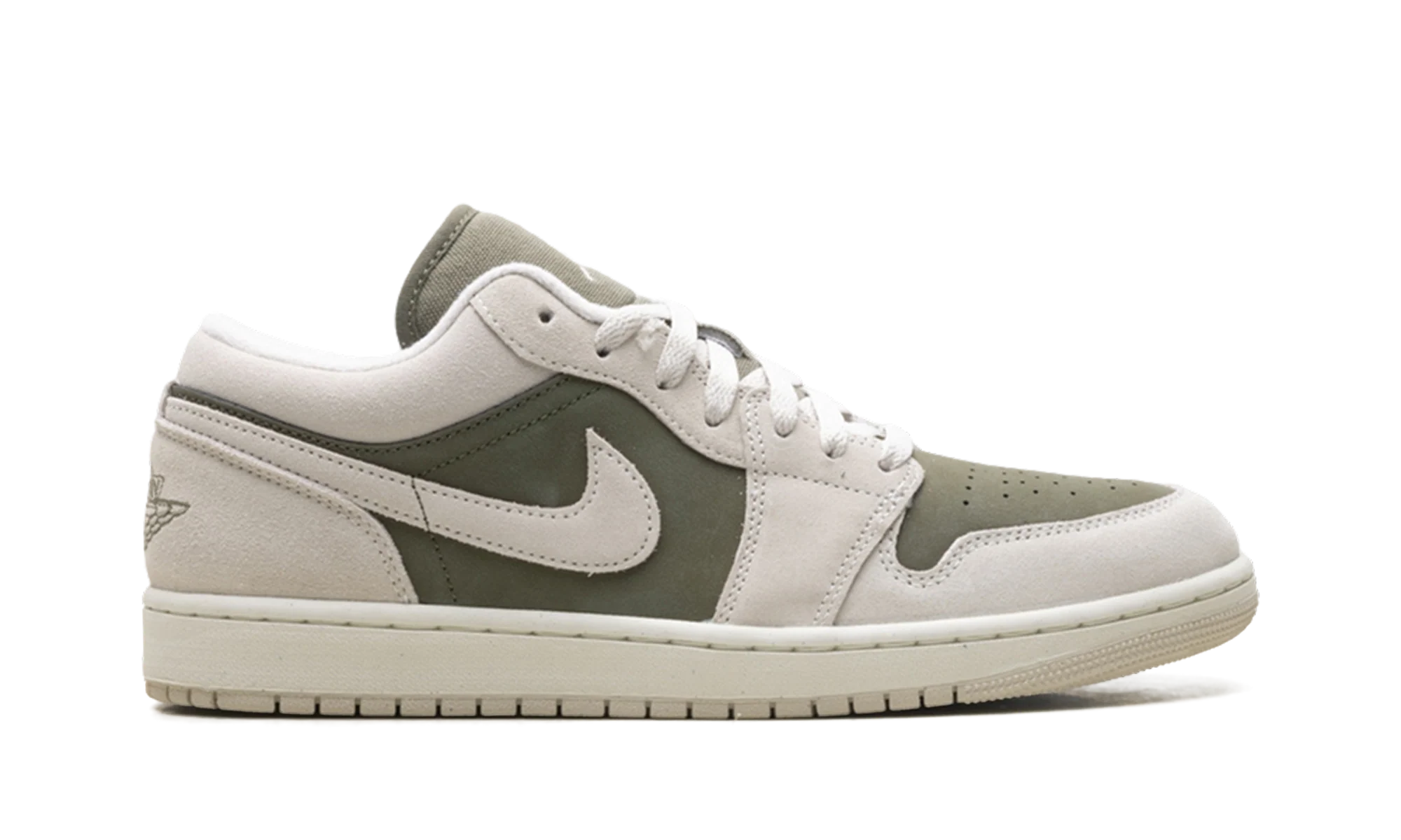 Air Jordan 1 Low SE "Medium Olive Sail" HV4089 201 - Image 6