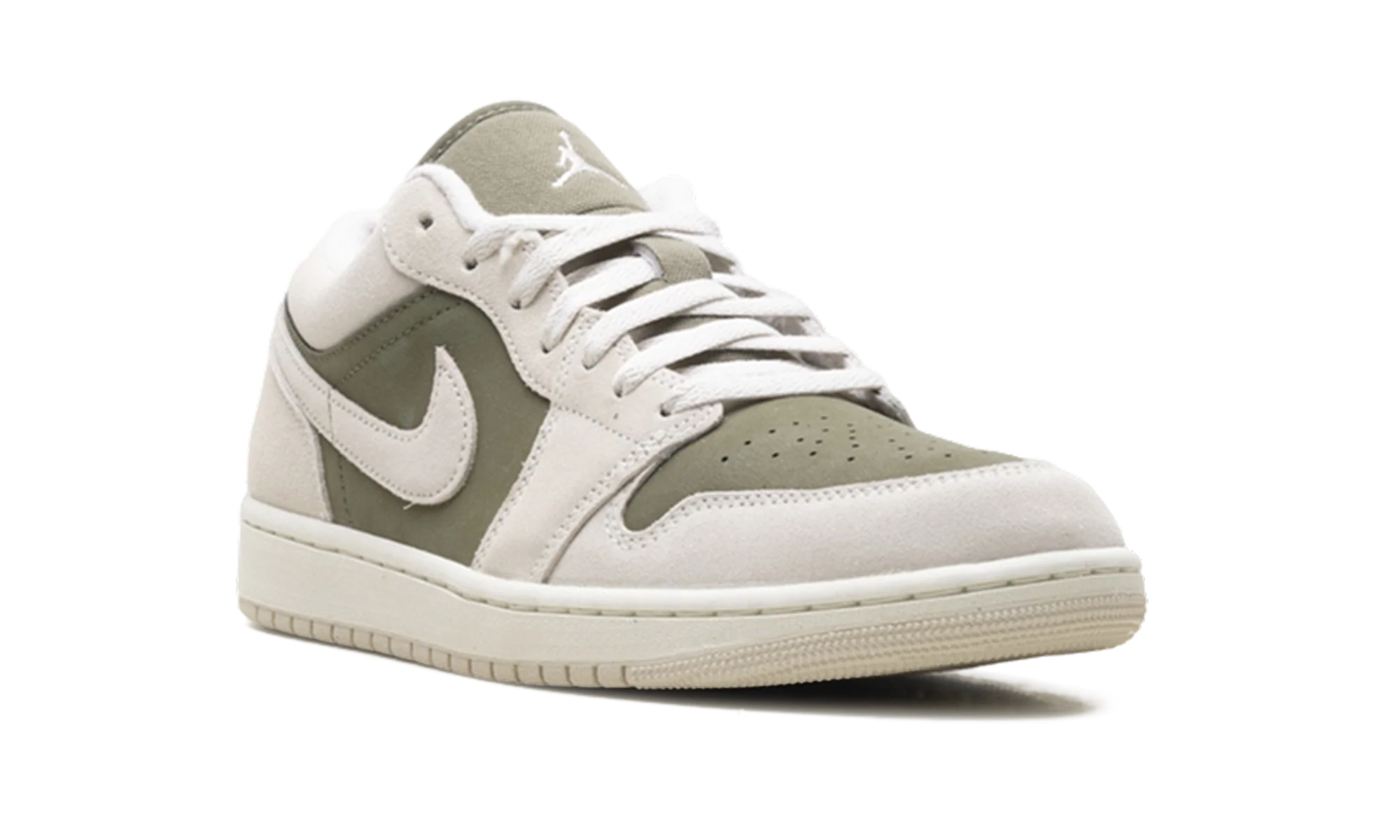 Air Jordan 1 Low SE "Medium Olive Sail" HV4089 201 - Image 7