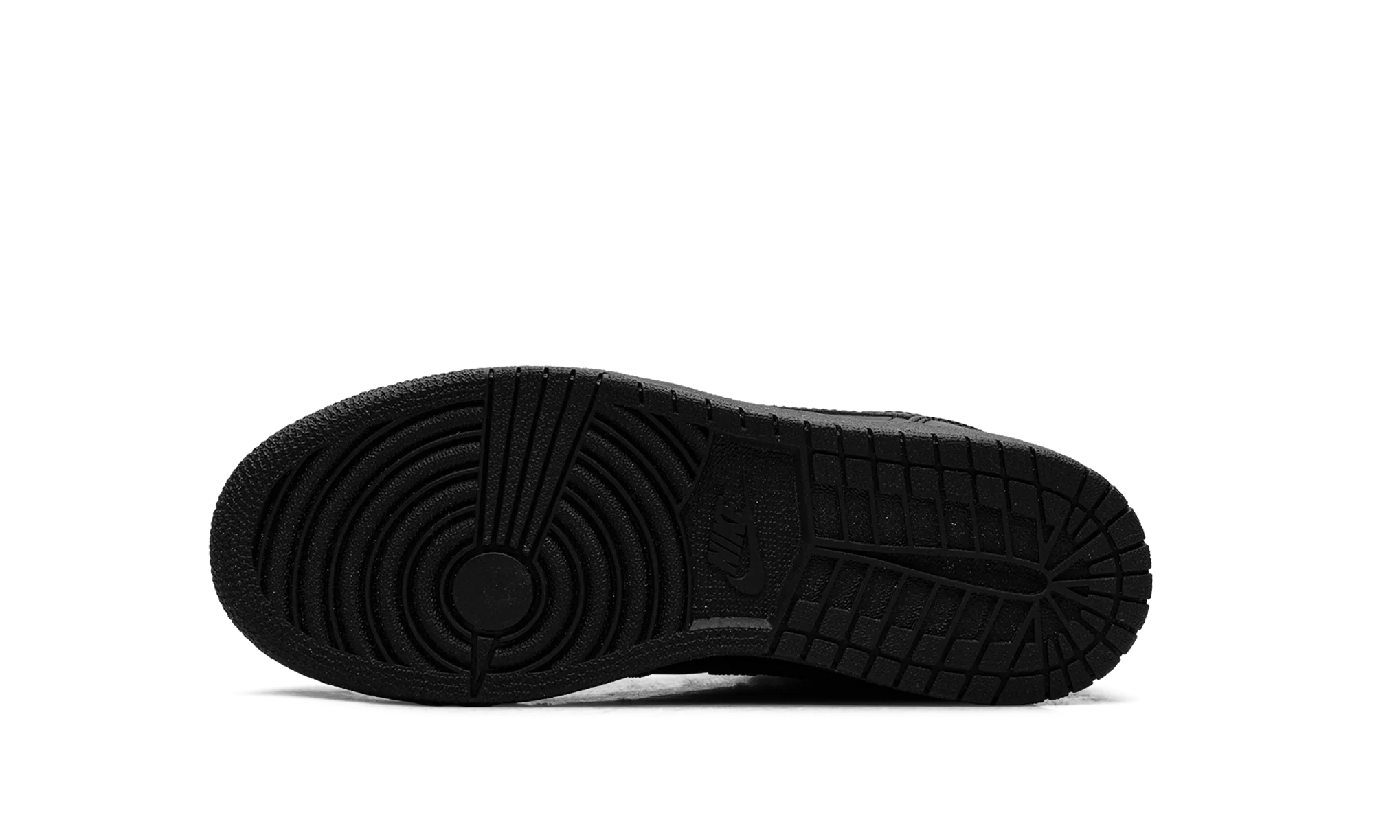 Air Jordan 1 Mid GS "Triple Black" 554725 010 - Image 5