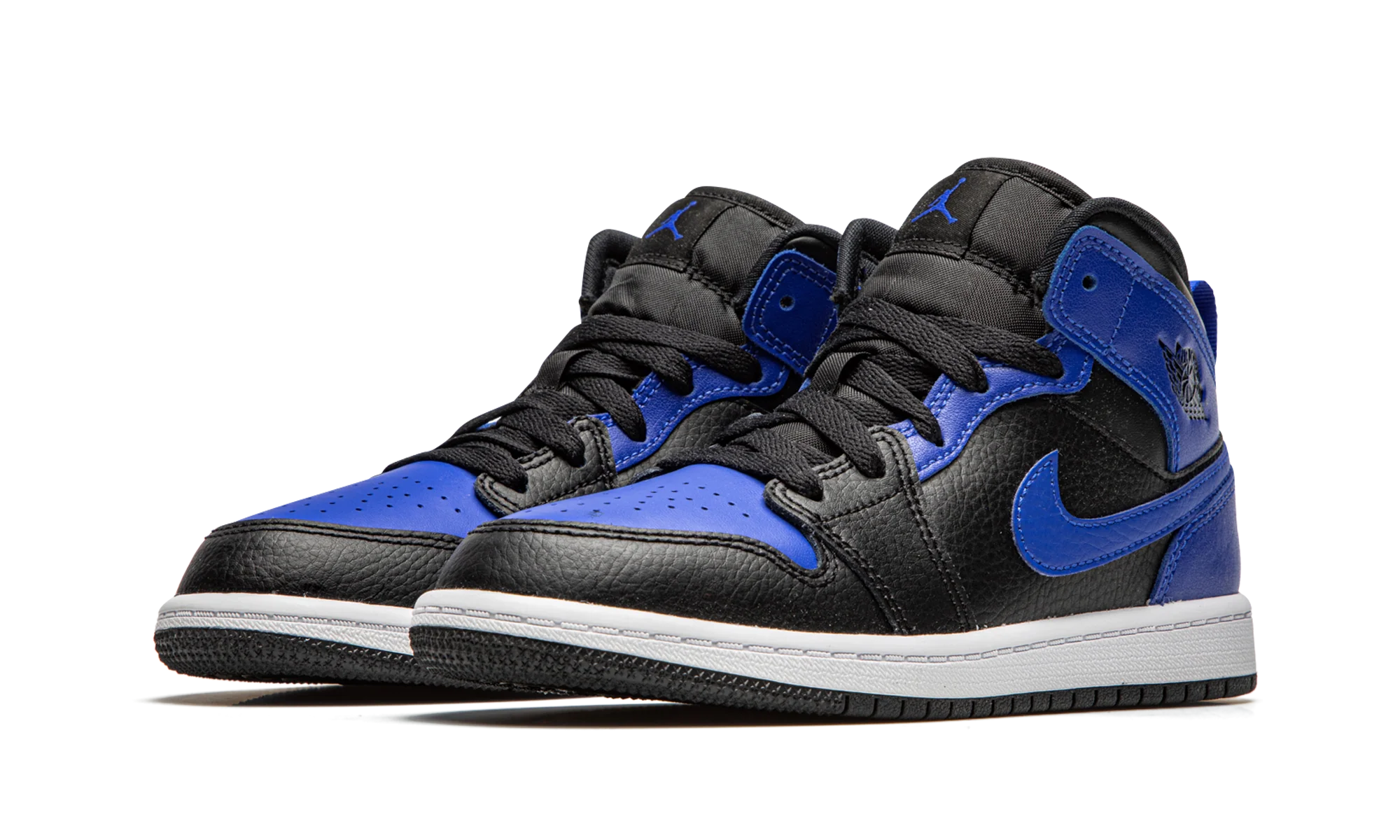 Air Jordan 1 Mid PS "Hyper Royal / Black" 640734 077 - Image 2